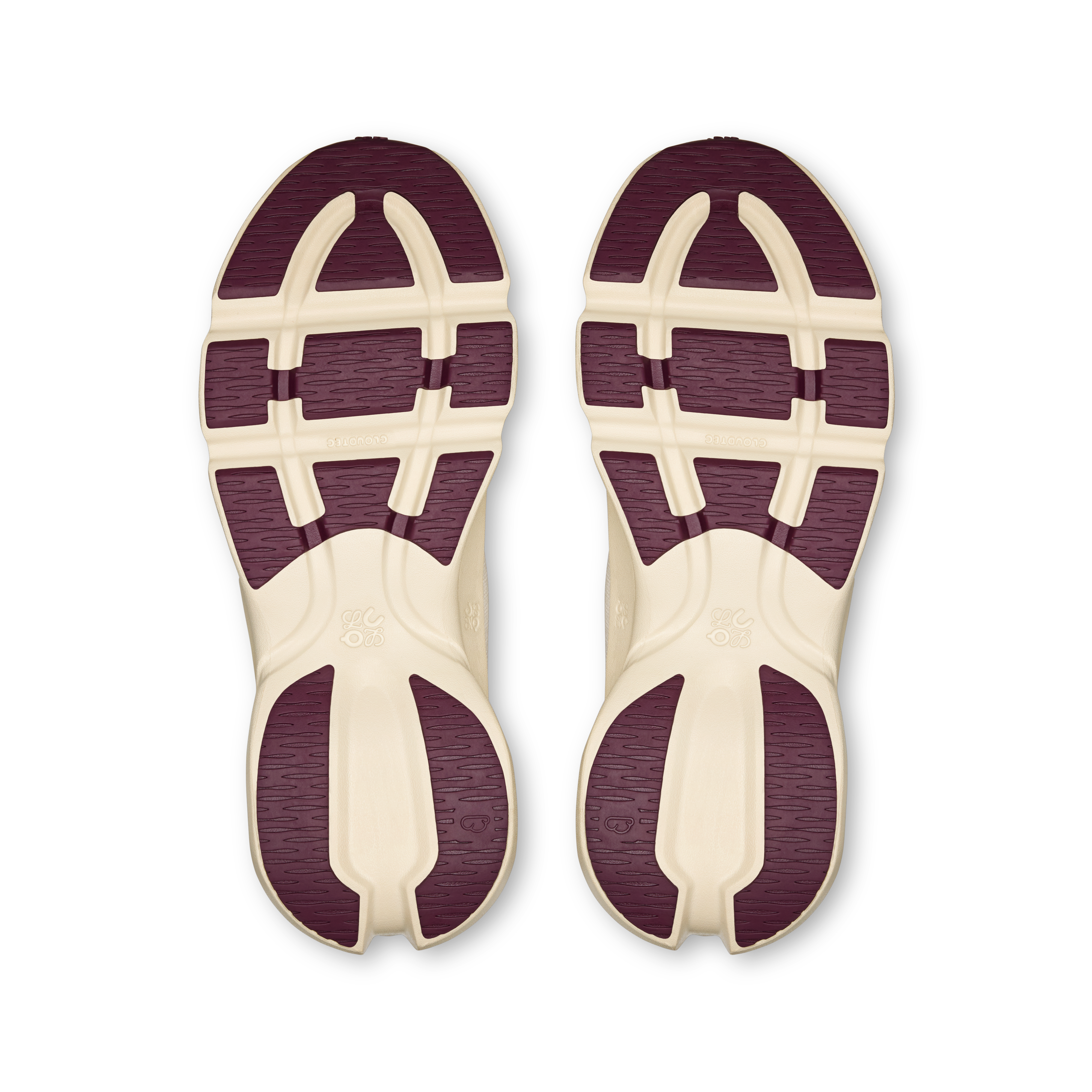 On Cloudsolo LOEWE Sand & Burgundy Men Active life Shoes