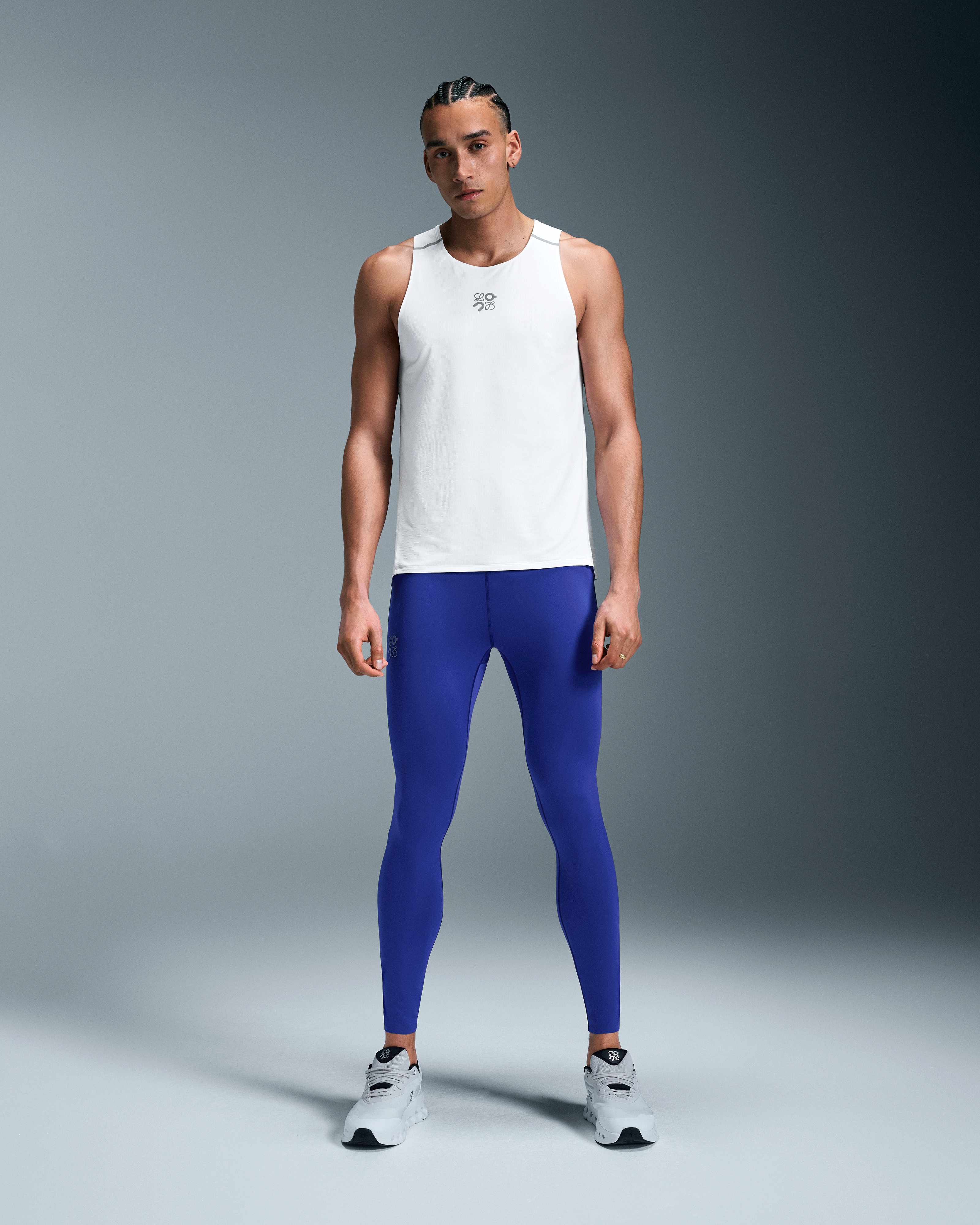 On Active Tights LOEWE Blue Men Tights
