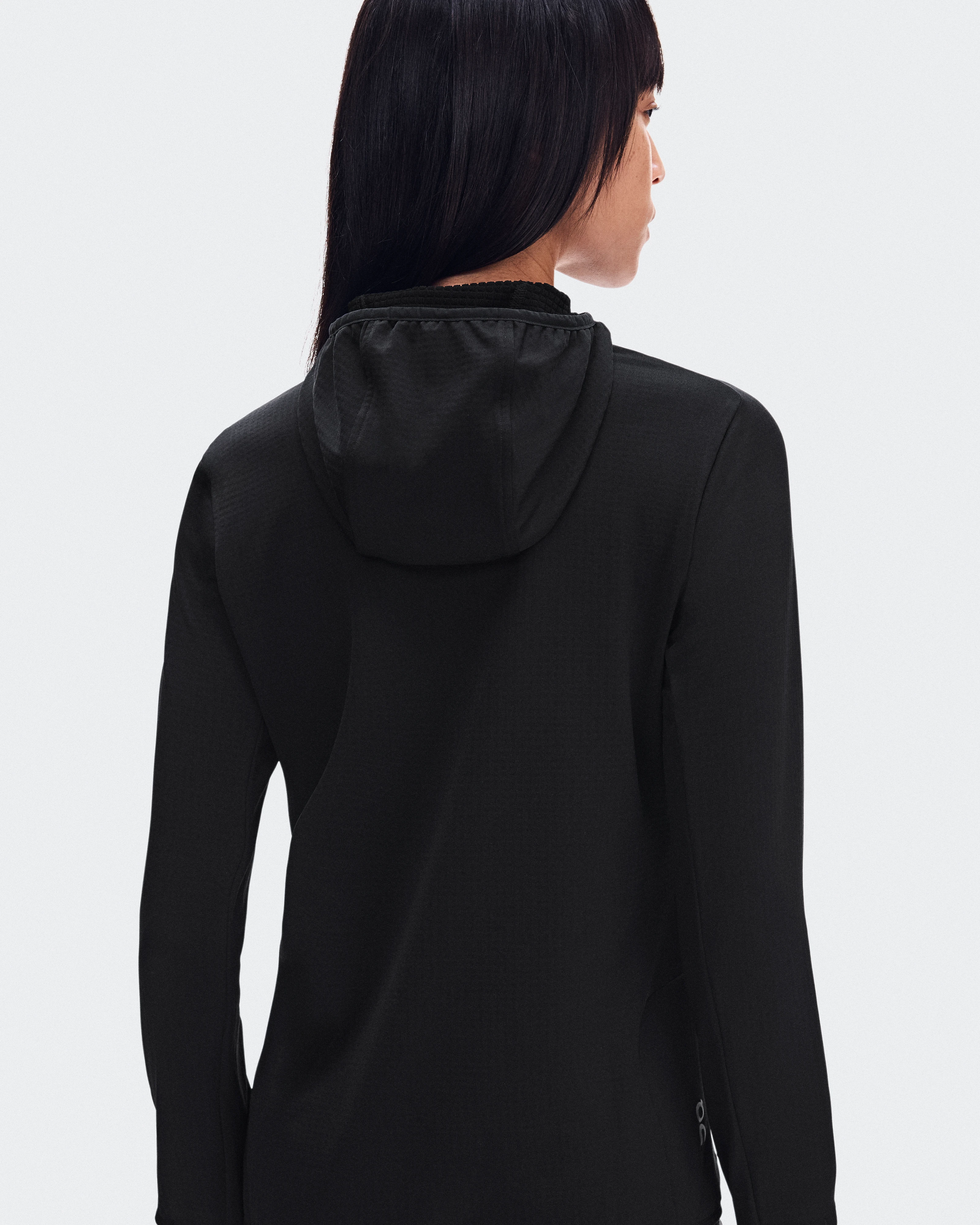 On Climate Zip Hoodie Black Women Hoodies and sweatshirts