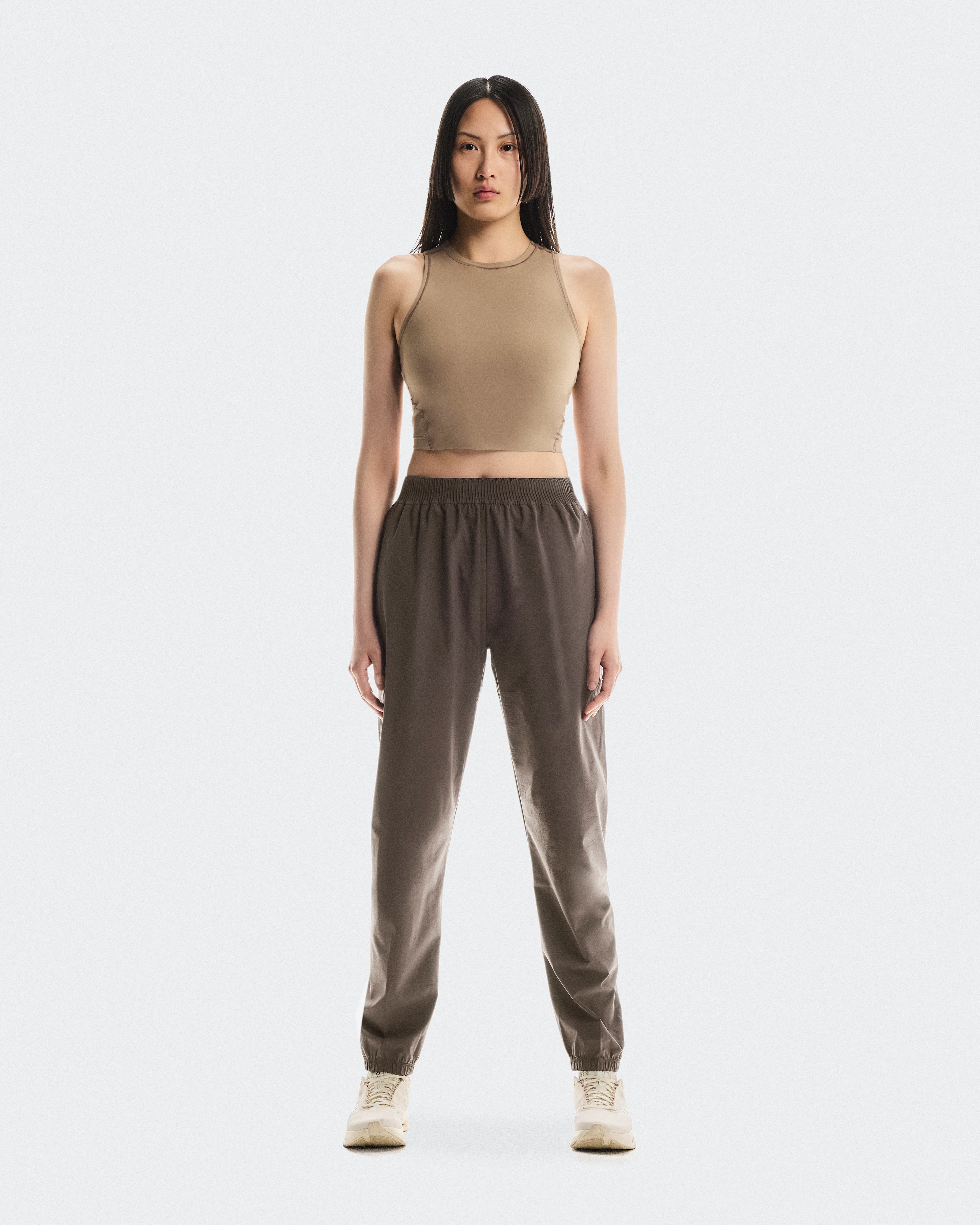 On Studio Crop Ash Women Tops and t-shirts