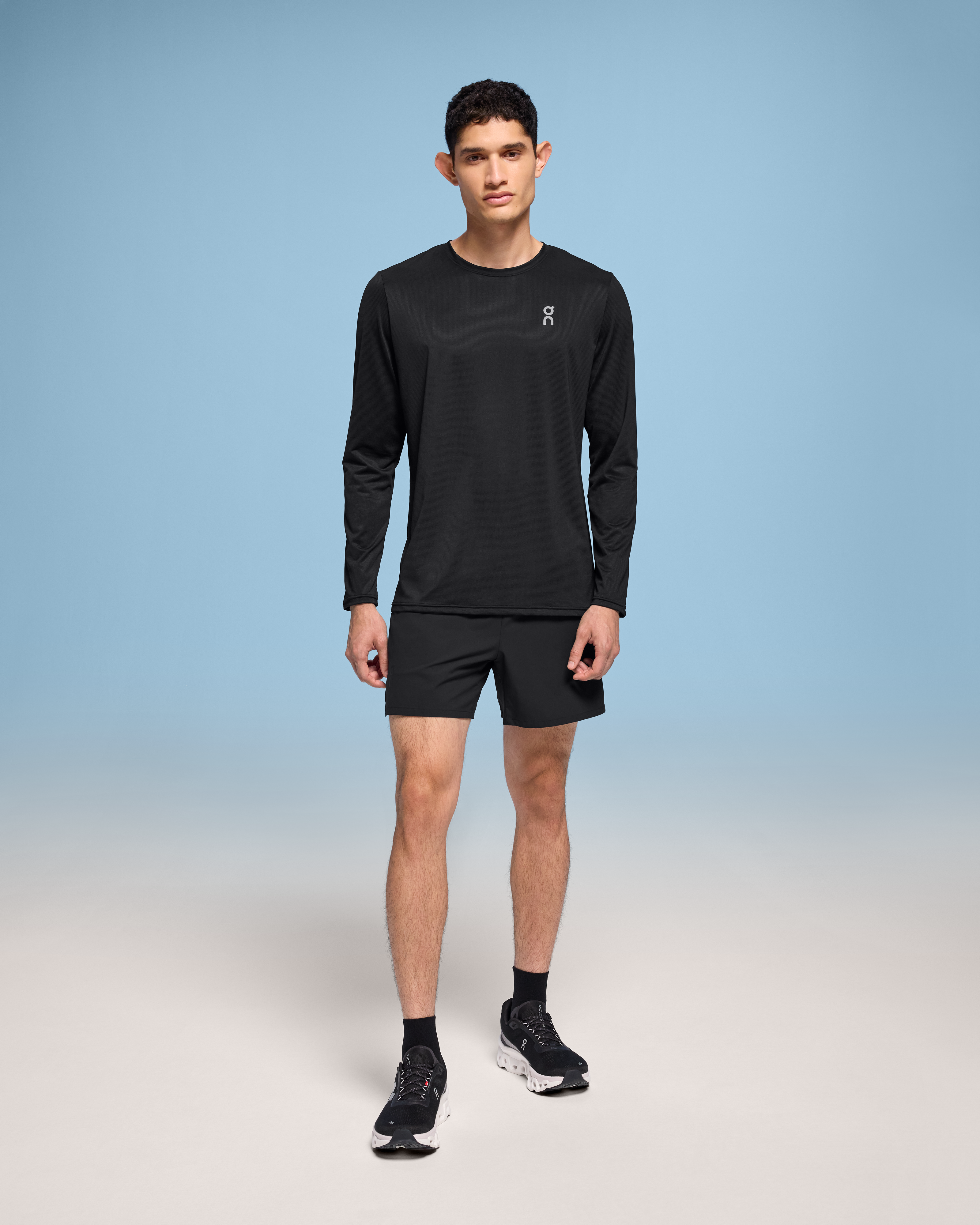 Core Long-T Long-Sleeve Shirt in Black