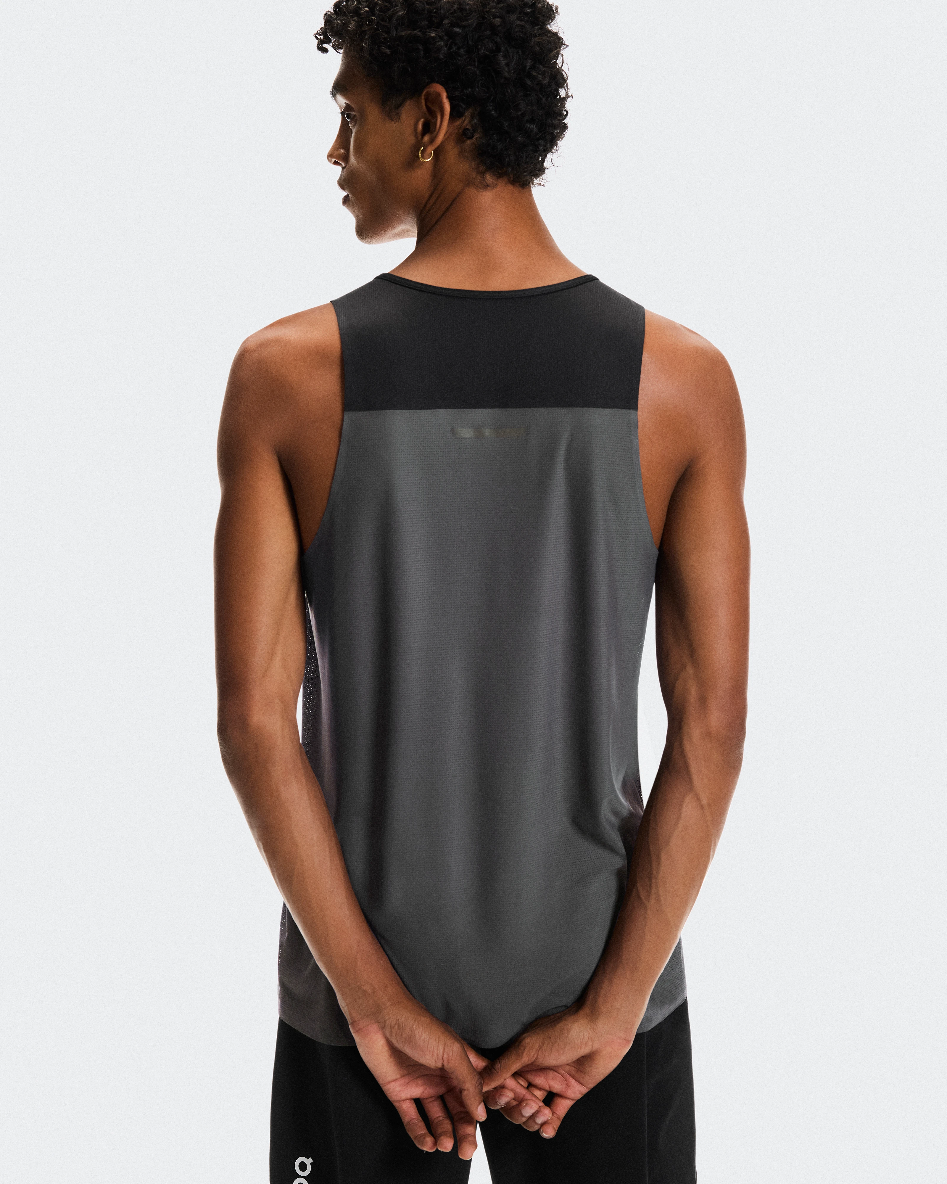 On Performance Tank Black & Eclipse Men Tops and t-shirts