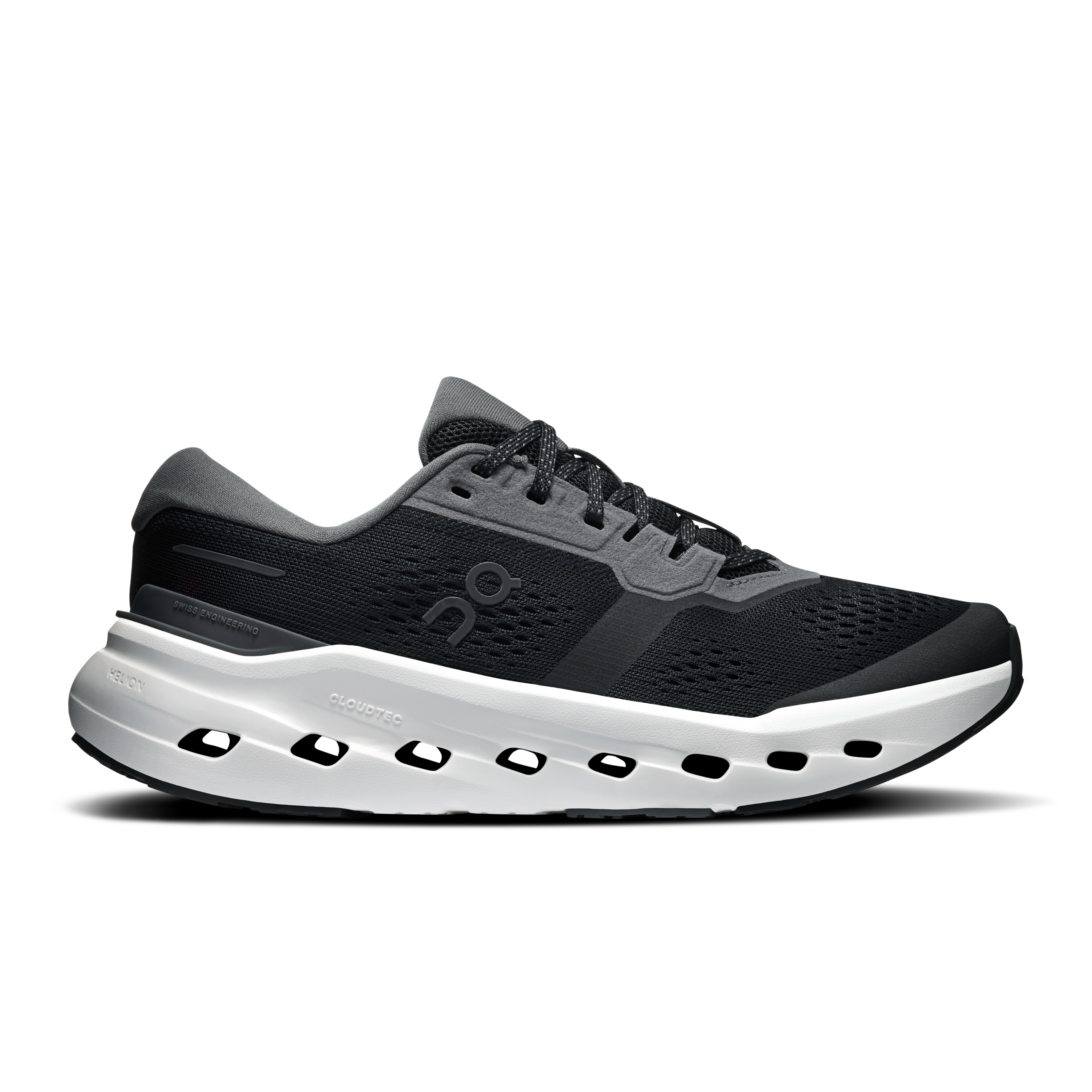 Cloudrunner 3 Road Running Shoe in Black/Ivory