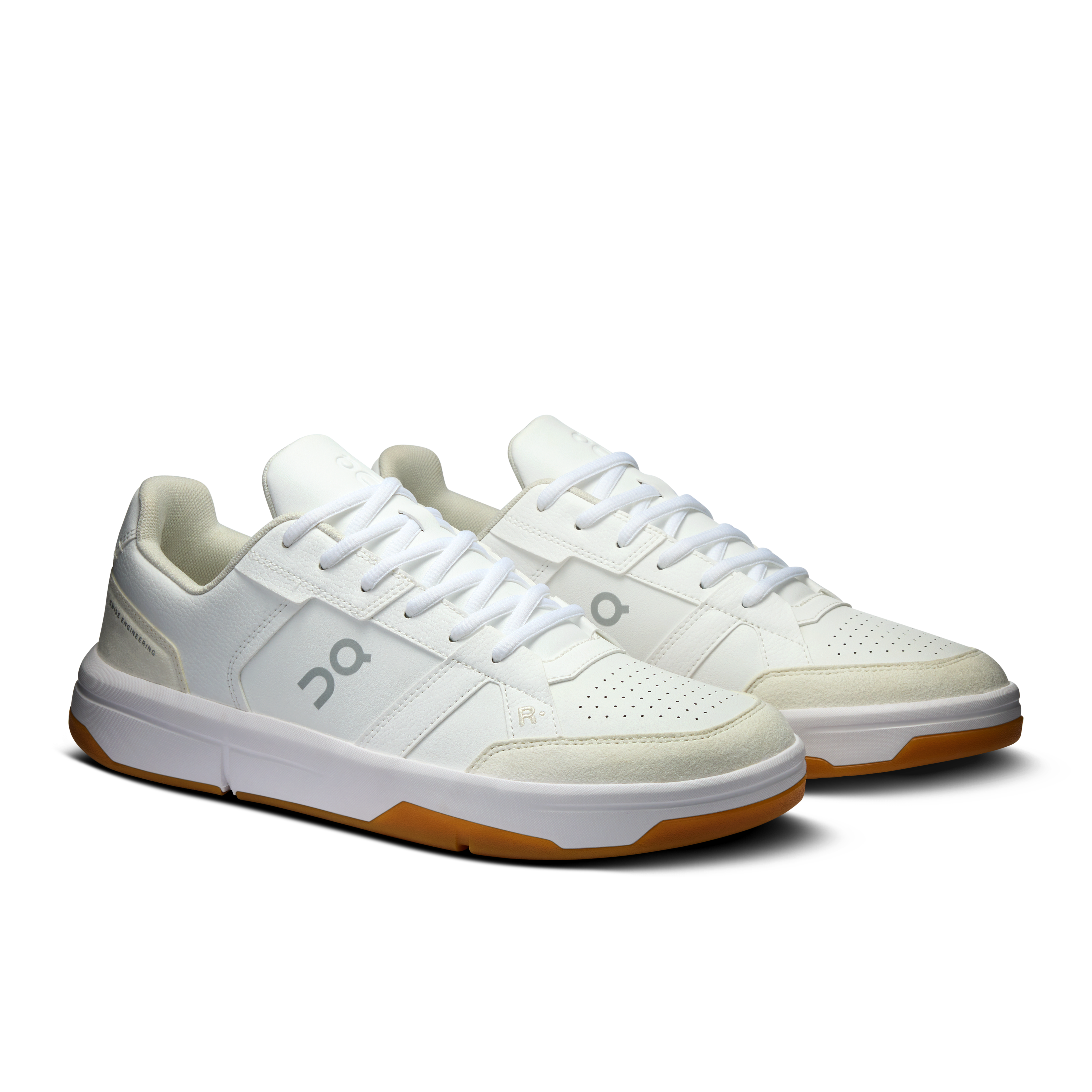 On THE ROGER Clubhouse White & Ivory Men Tennis Shoes