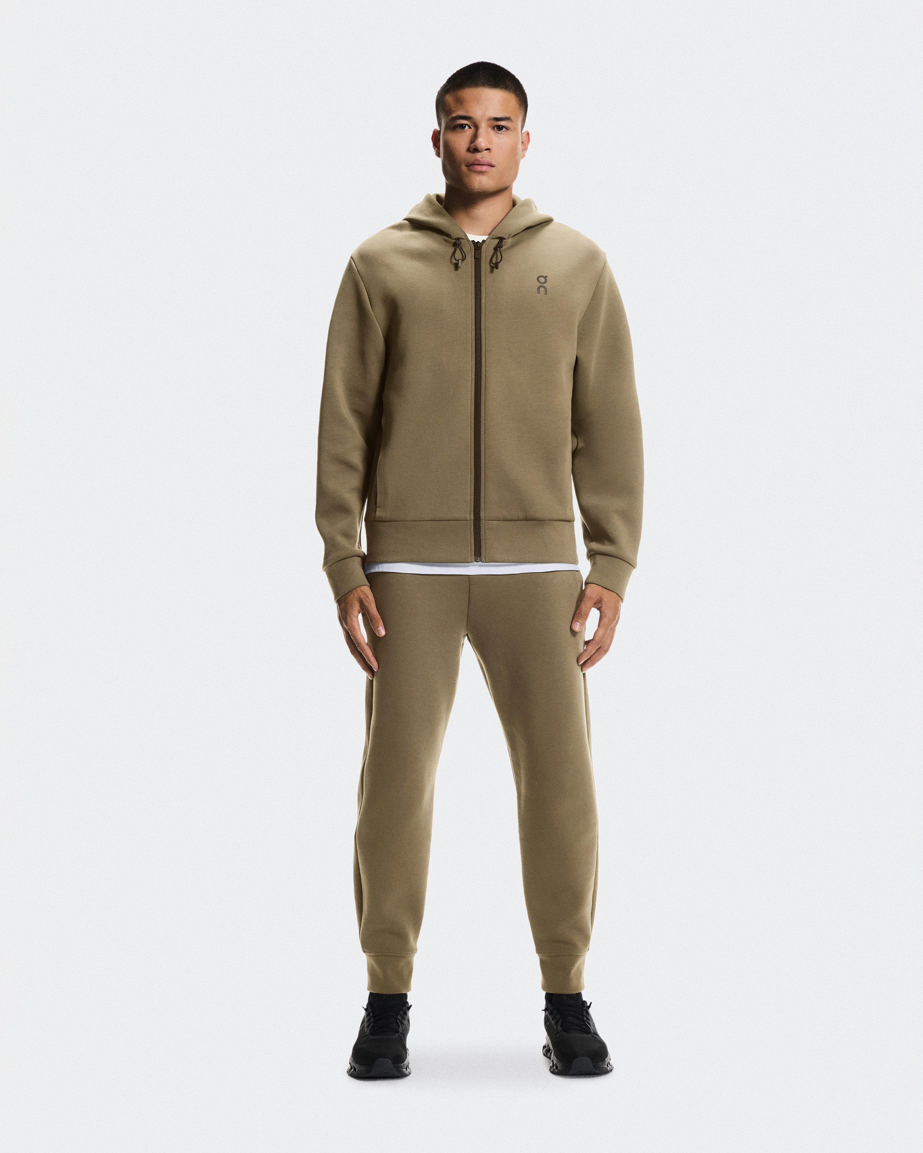 On Focus Tech Zip Hoodie Kalamata Men Hoodies and sweatshirts