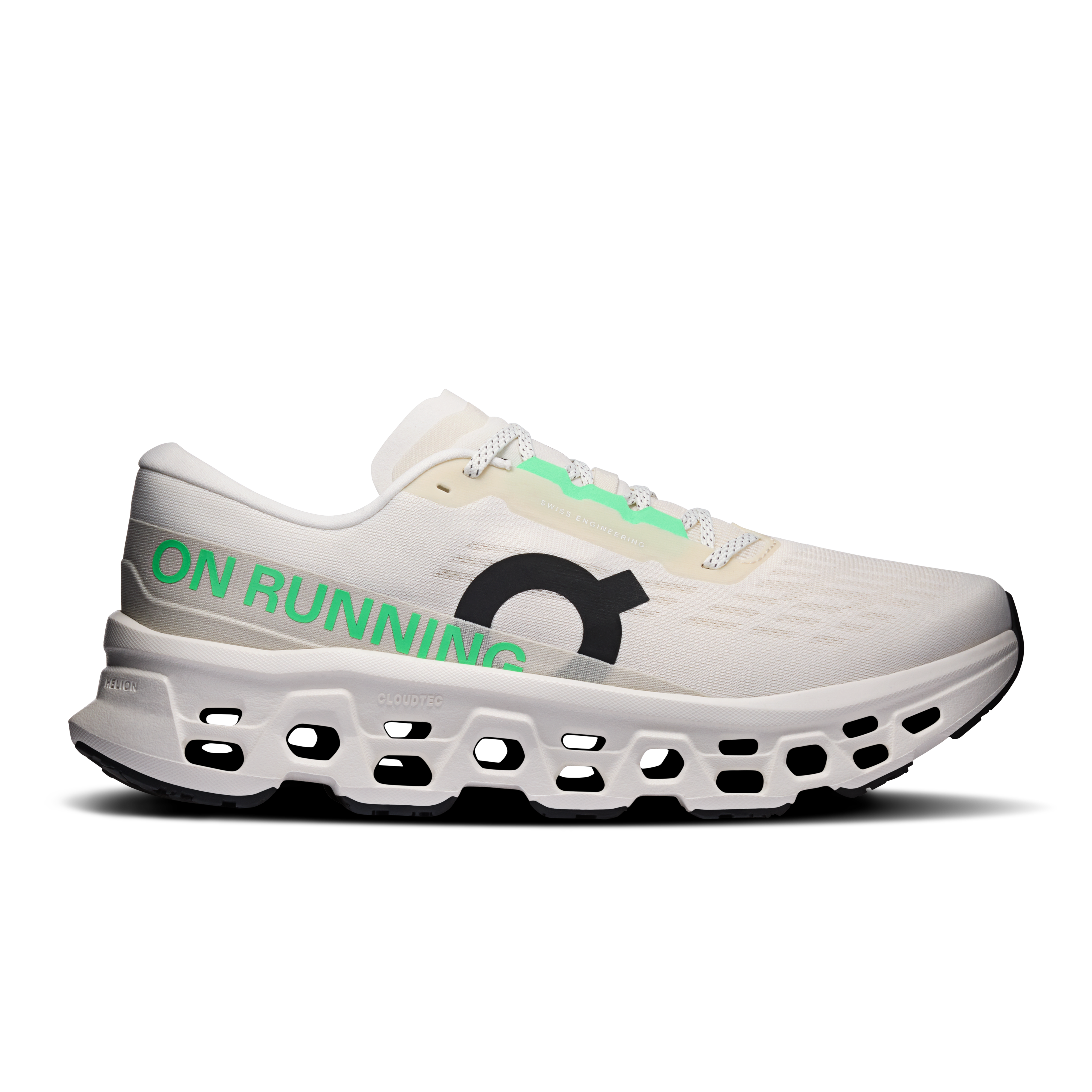 Cloudmonster 3 Road Running Shoe in Ivory/Ivory