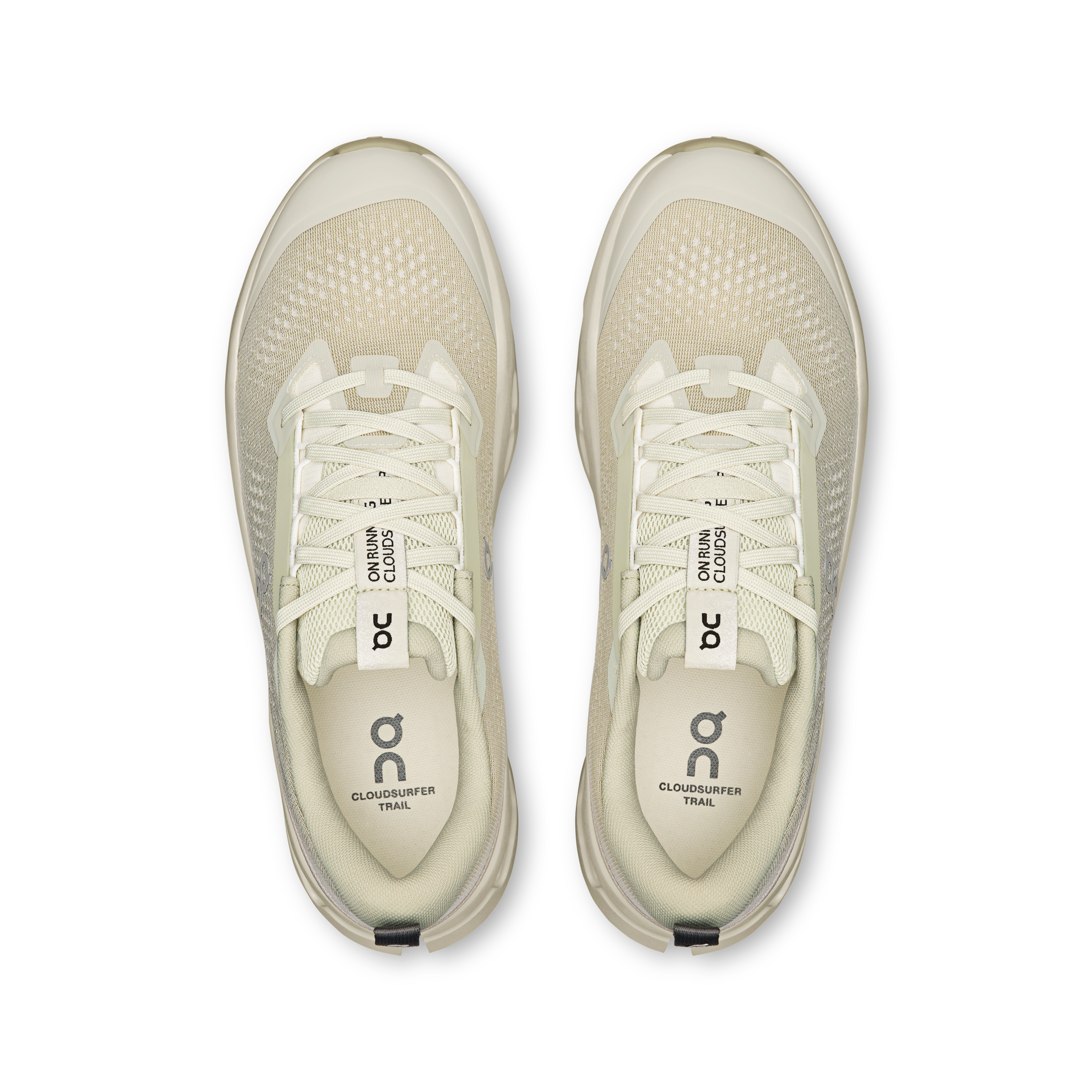 On Cloudsurfer Trail 2 Chalk & Ghost Men Trail running Shoes