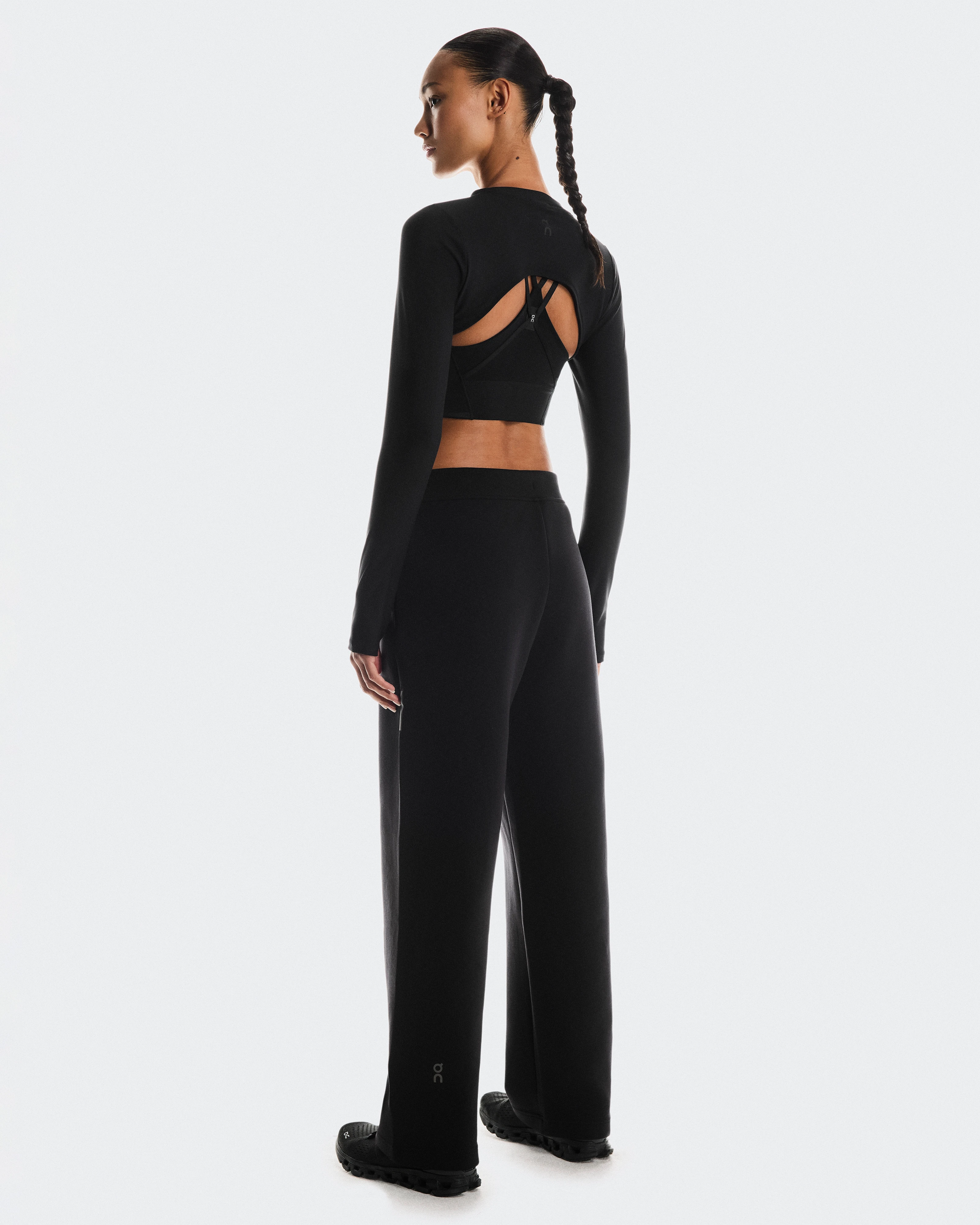 On Focus Tech Sweatpants Black Women Pants