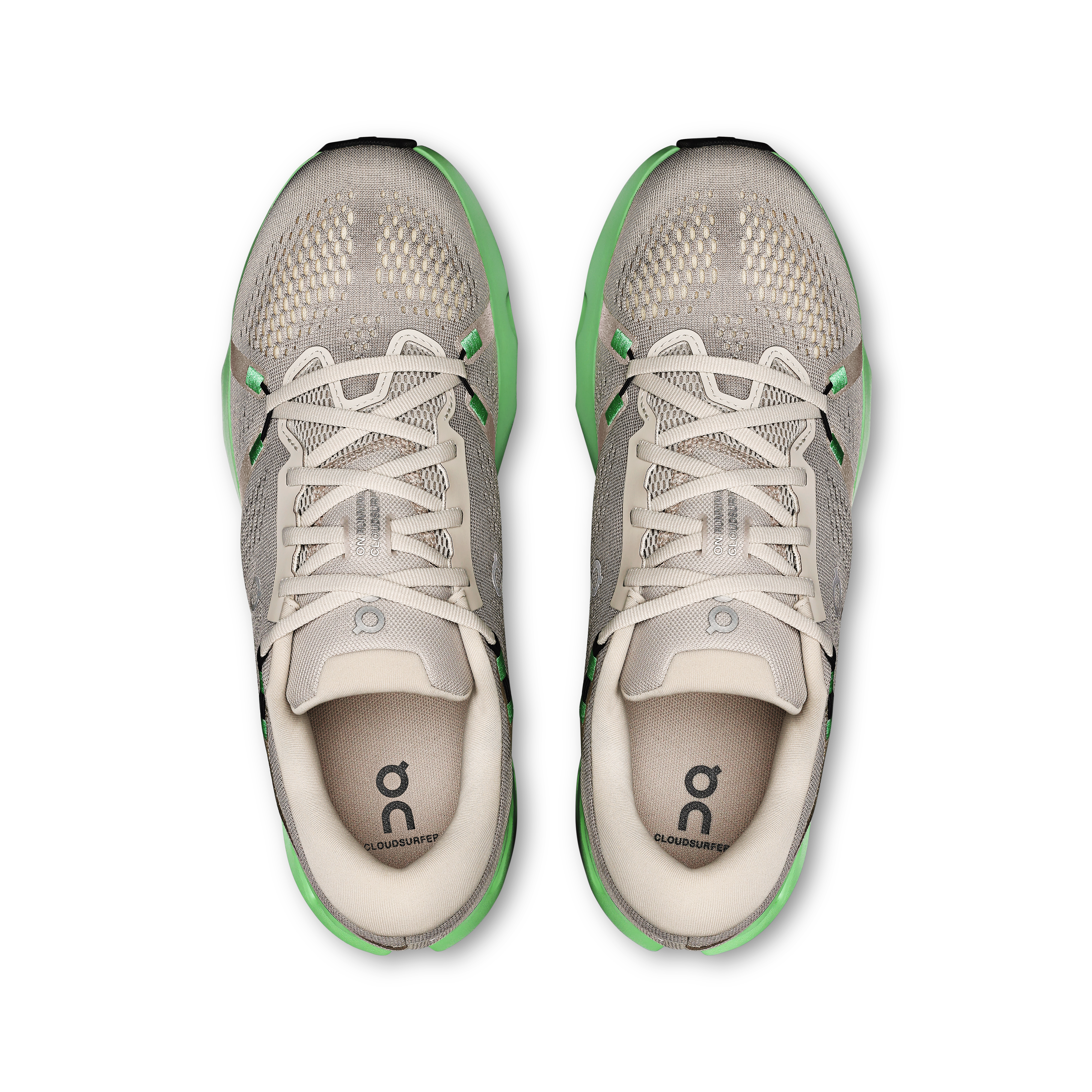 On Cloudsurfer 2 Truffle & Honeydew Men Road running Shoes