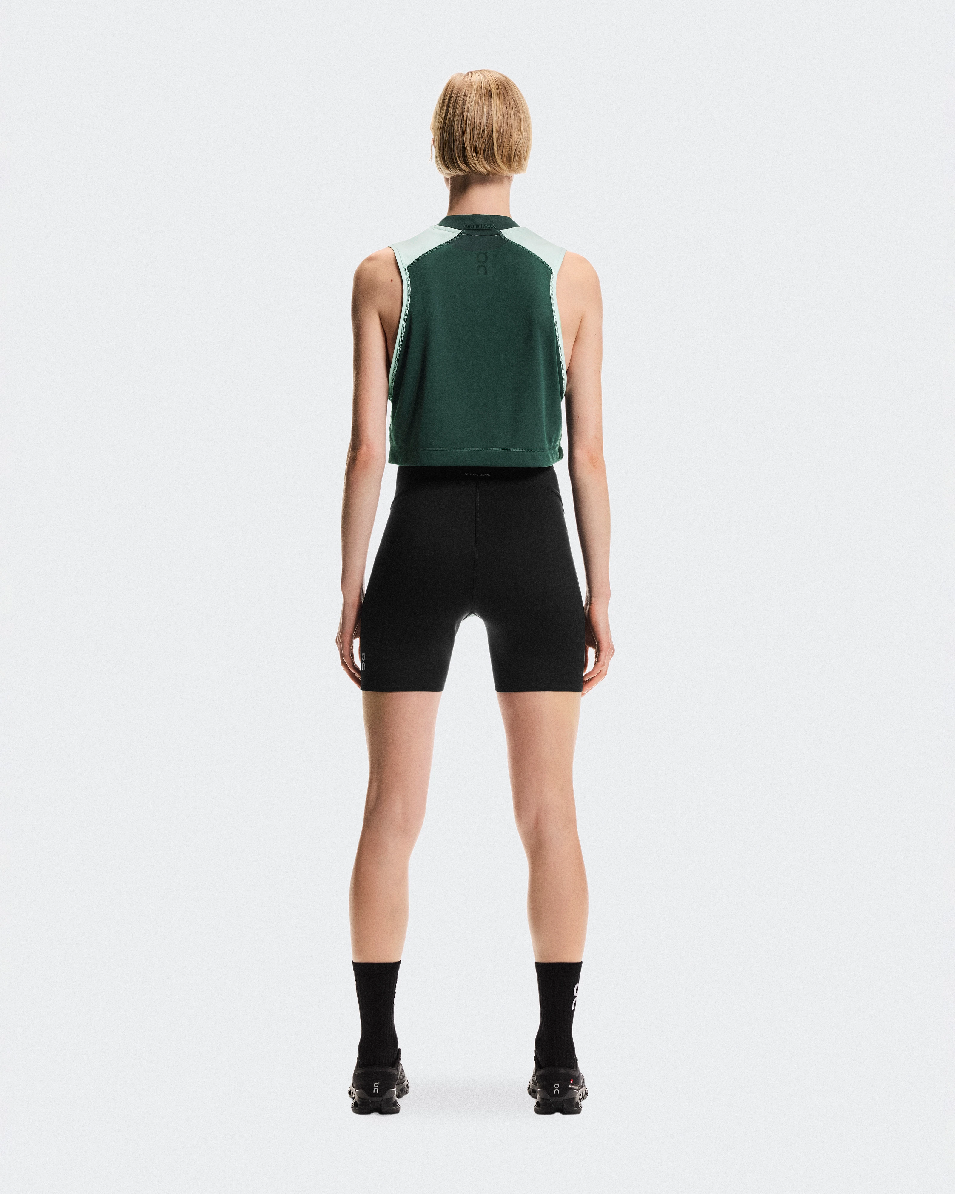 On Train Volt Tank Obsidian Women Tops and t-shirts