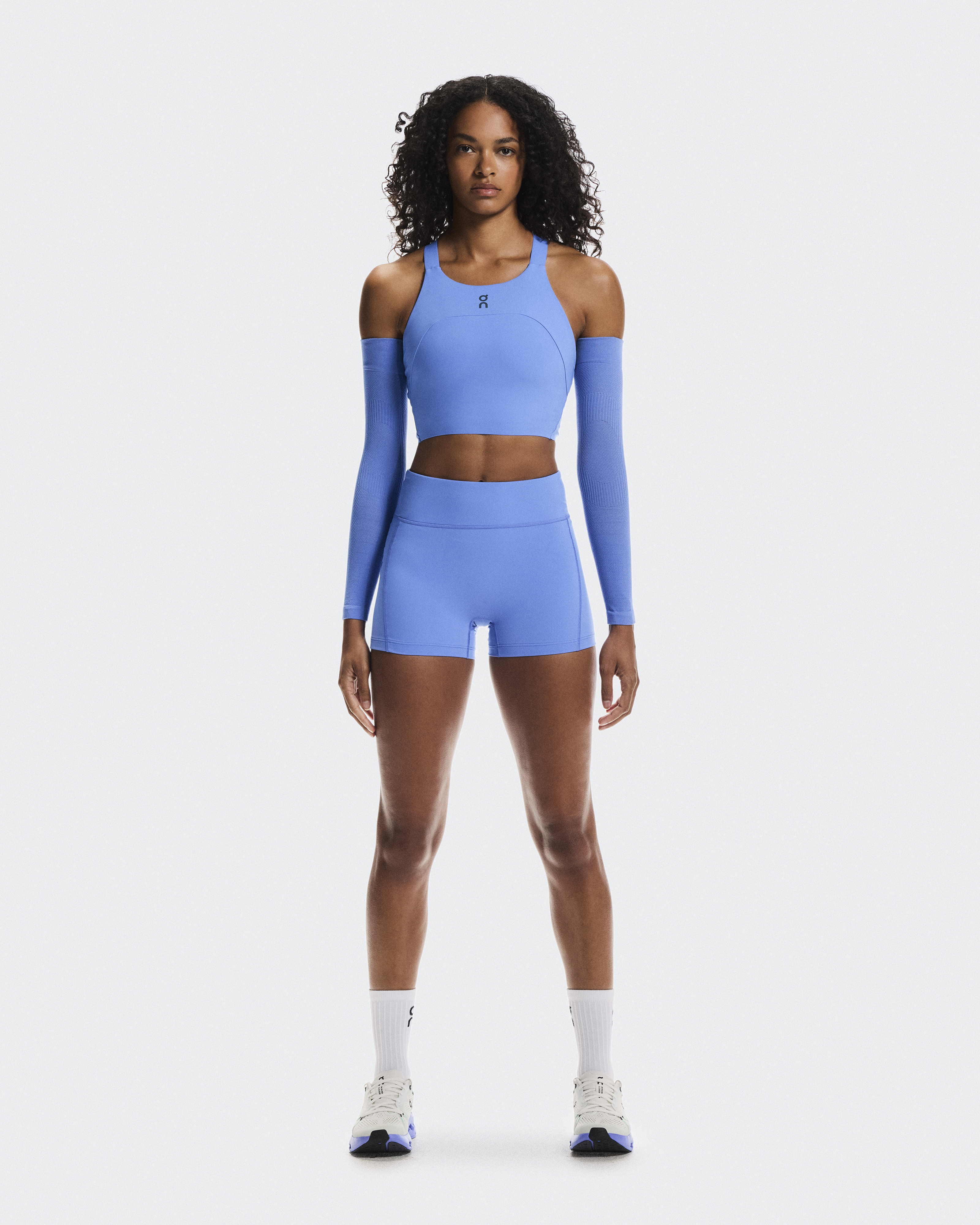 Performance Crop Shirt in Sailor