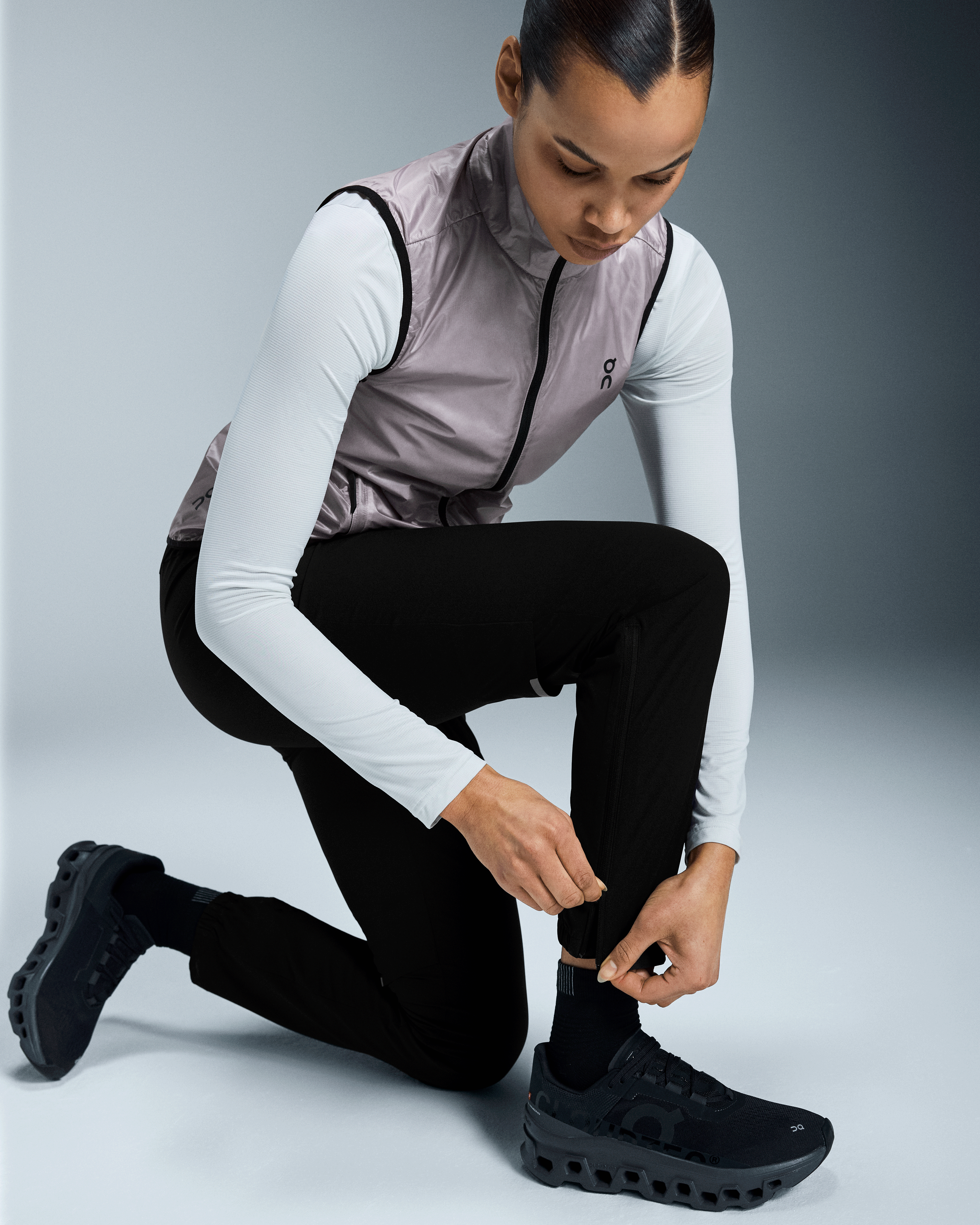 On Core Pants Black Women Pants