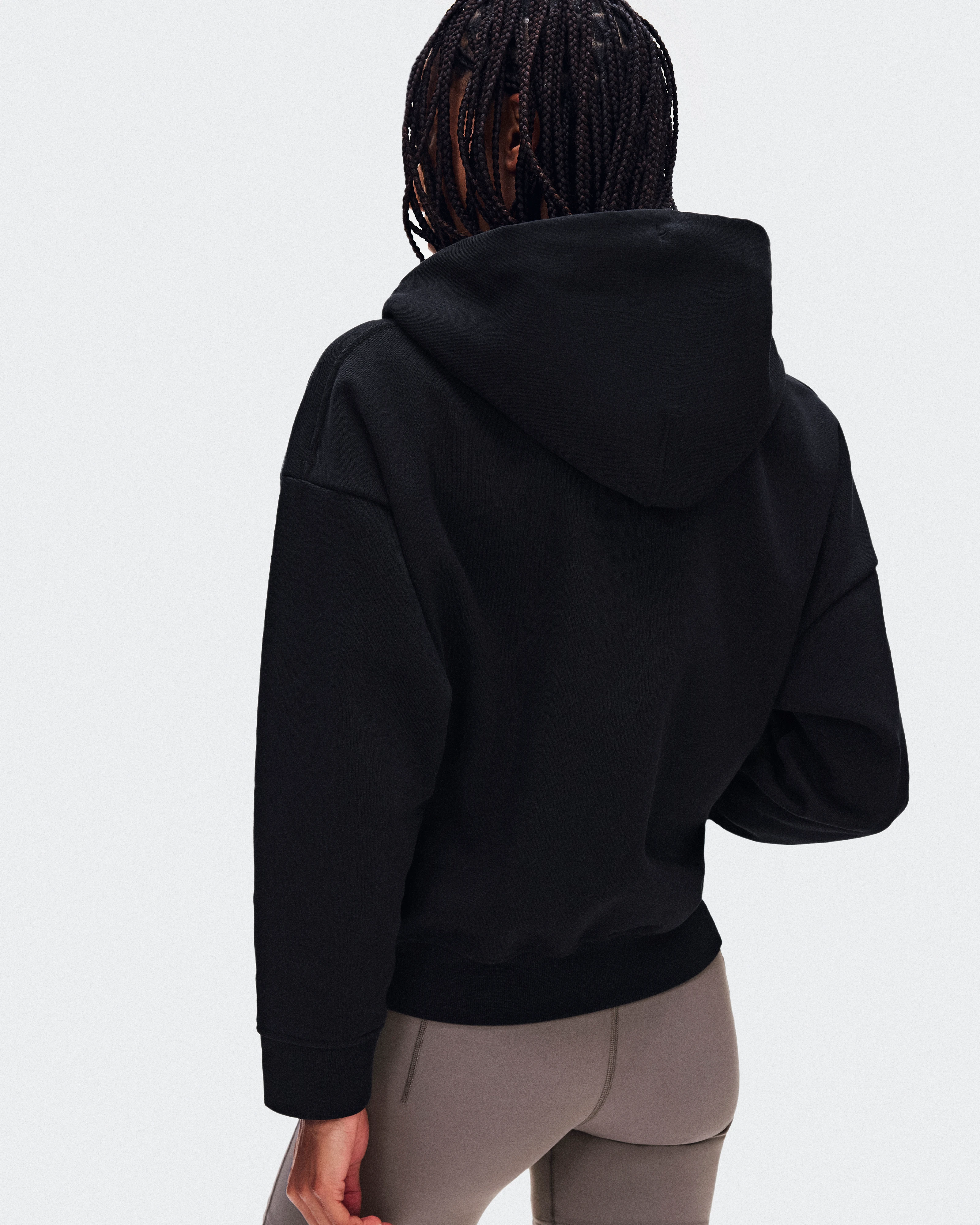 On Club Collective Full Zip Hoodie Black Women Hoodies and sweatshirts