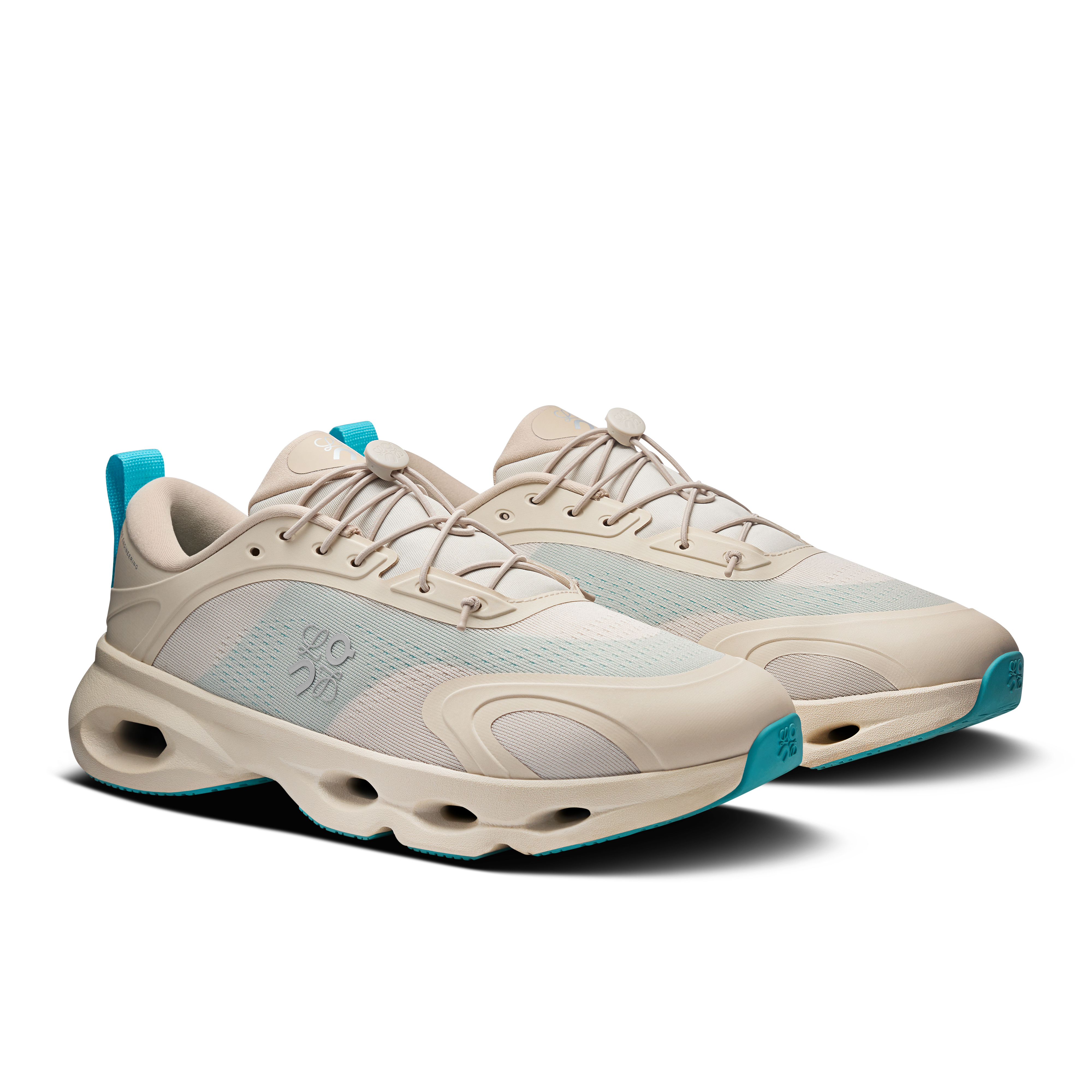 On Cloudsolo LOEWE Sand & Turquoise Men Active life Shoes
