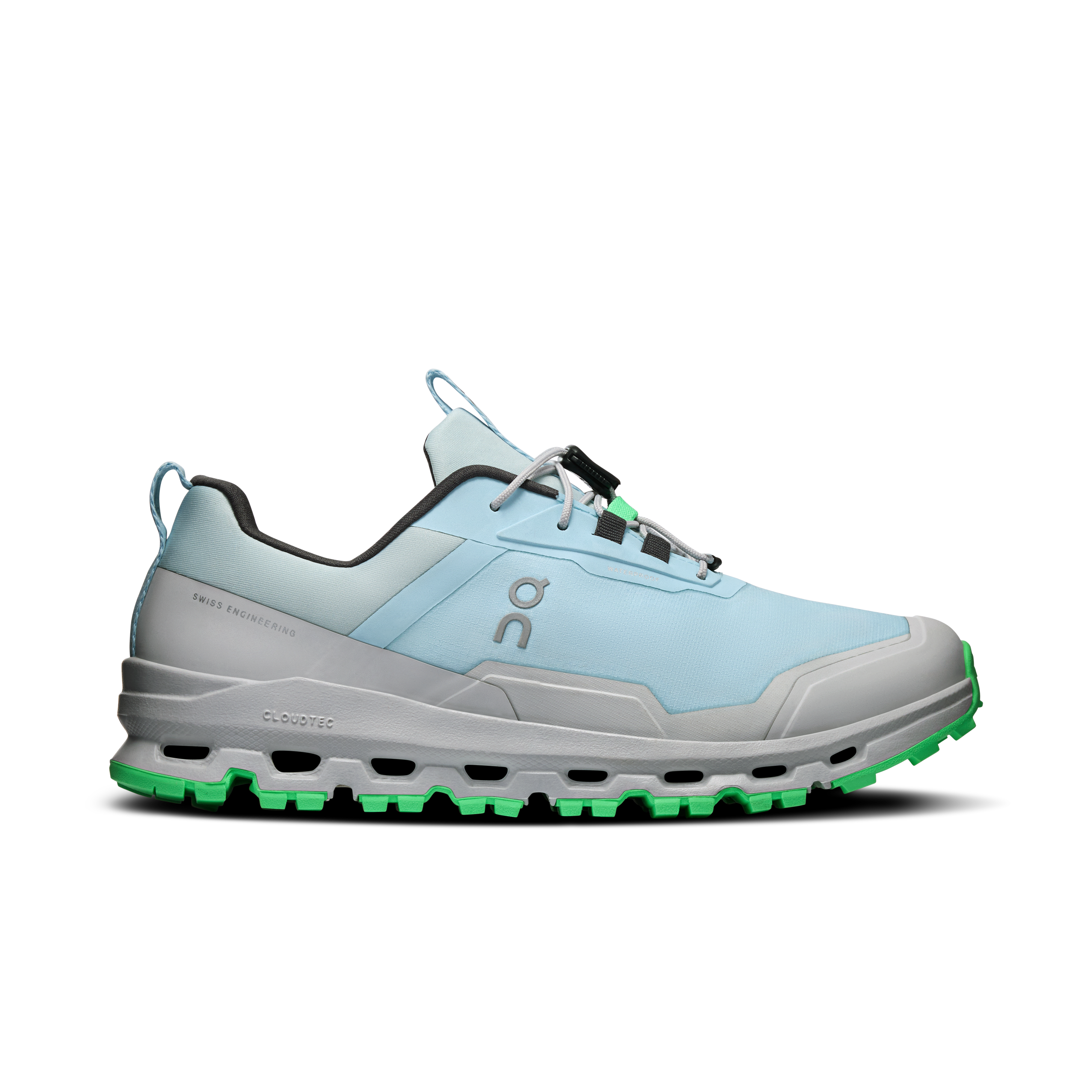 On Cloudhero Waterproof Topaz & Glacier Youth – Outdoors, waterproof, 8-12 year olds Shoes