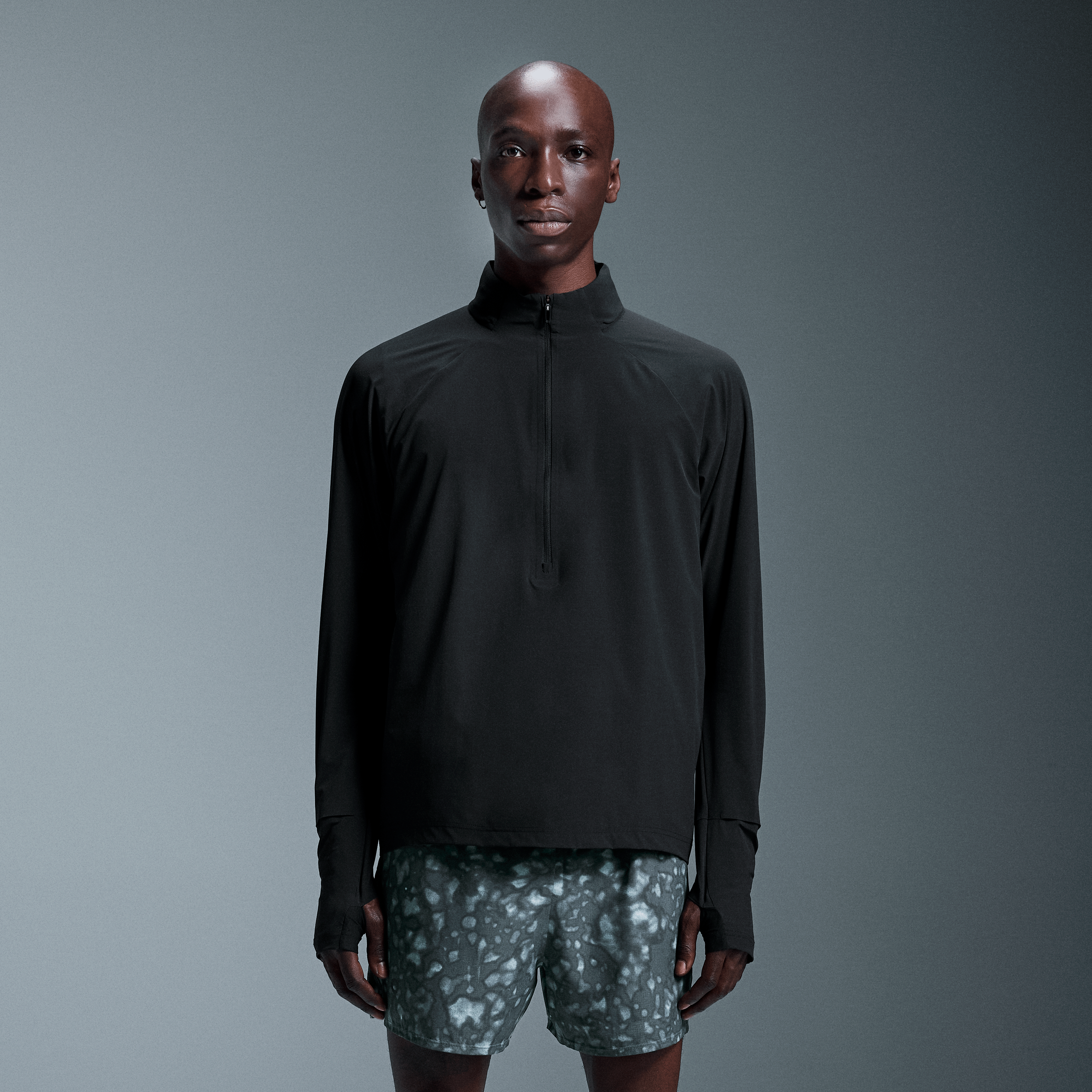 On Trail Breaker Black Men – Breathable, water-repellent, trail running Tops and t-shirts