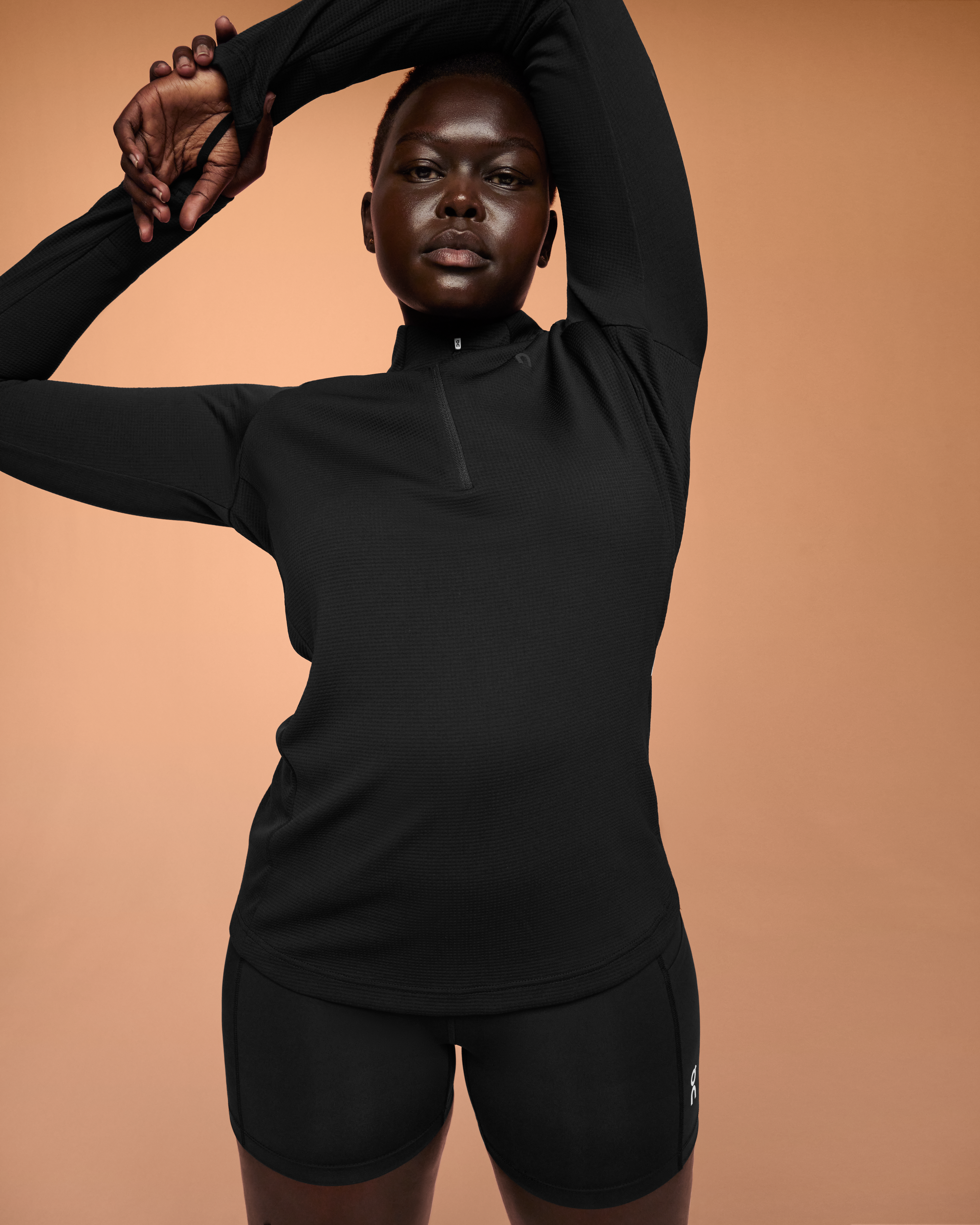 On Climate Shirt Black Women Hoodies and sweatshirts