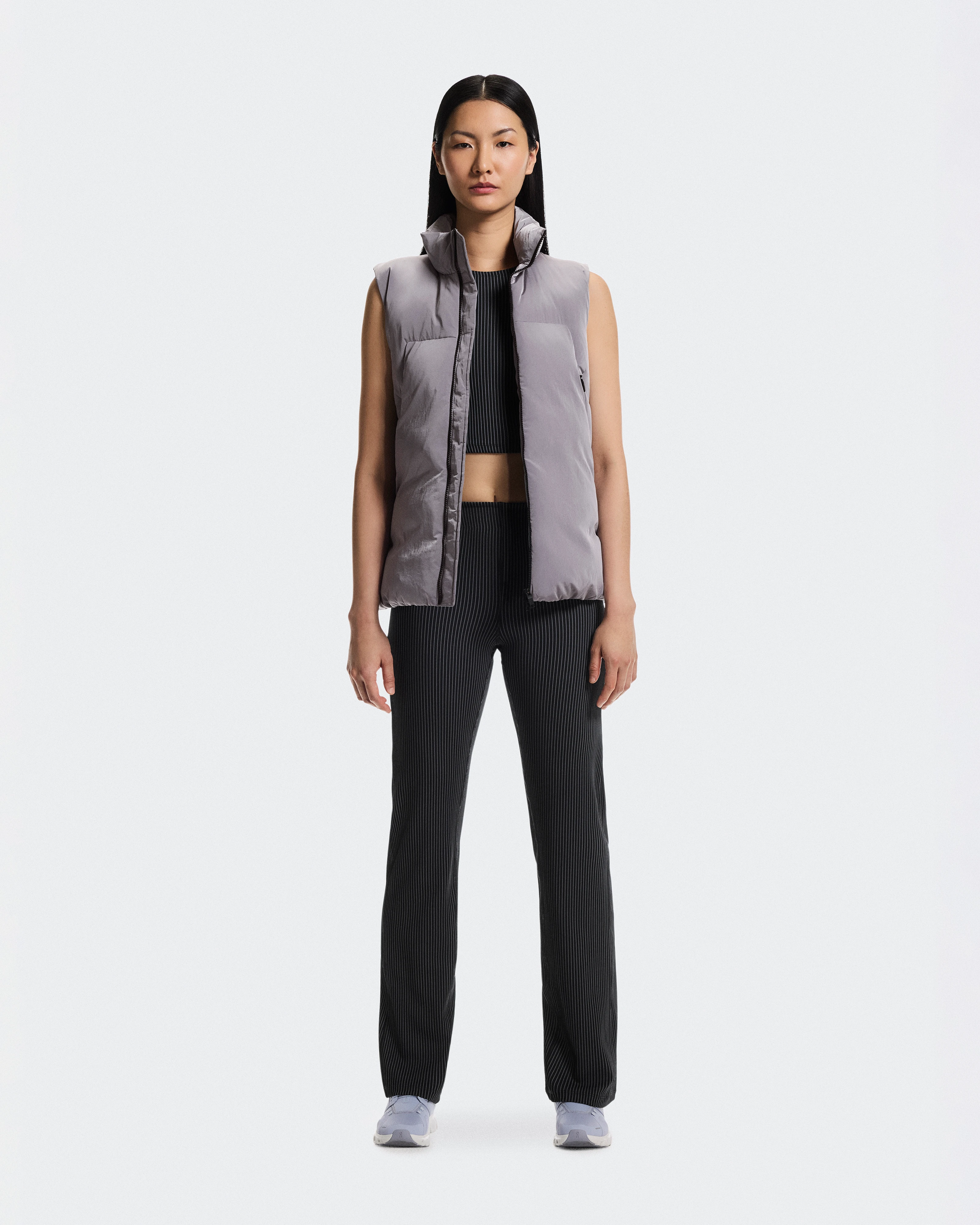On All-Day Puffer Vest Lilac Women Jackets