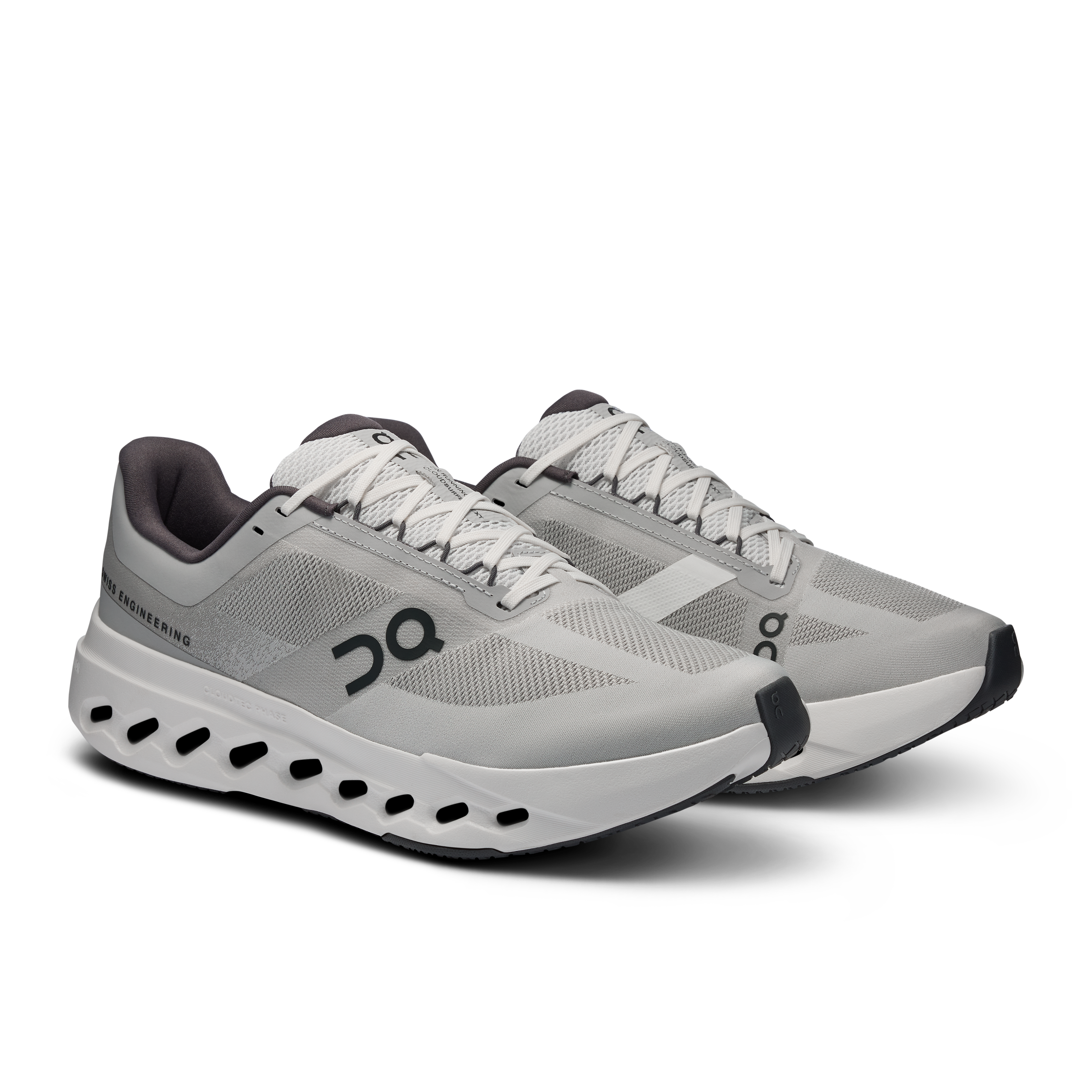 On Cloudsurfer Next Wide Glacier & White Men Road running Shoes