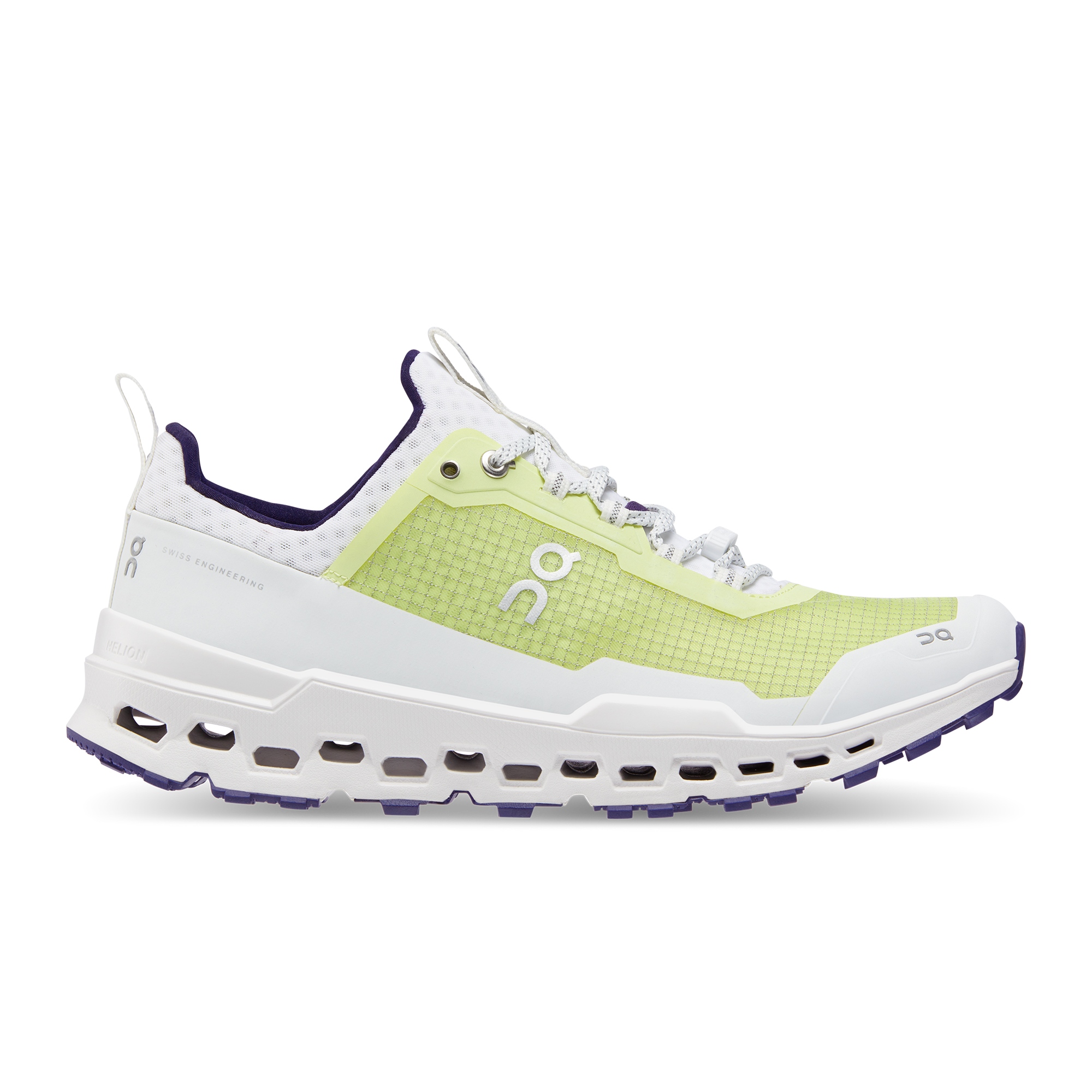On Cloudultra Fluorite Hay & White Men Trail running Shoes