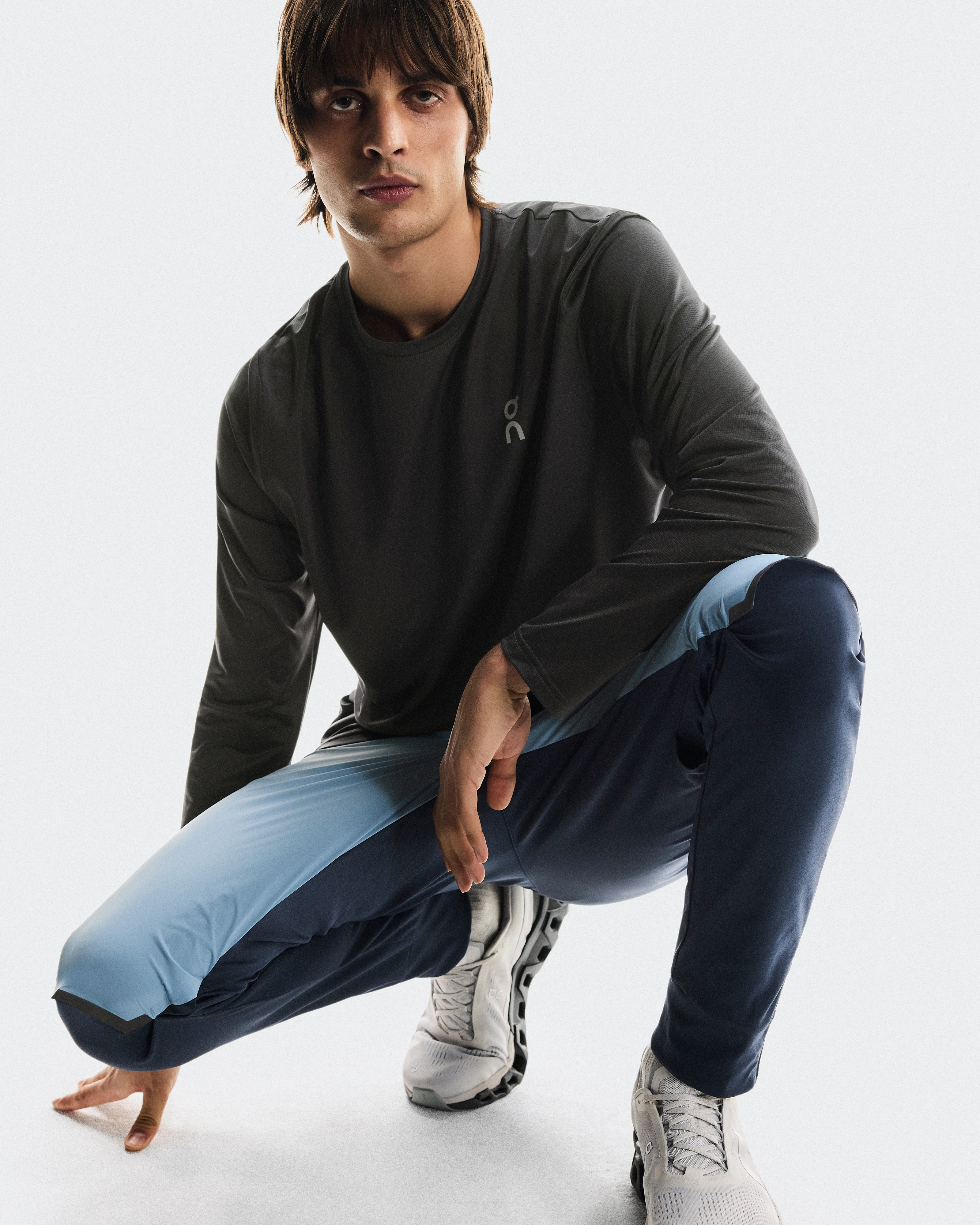 On Weather Pants Chambray & Navy Men Pants