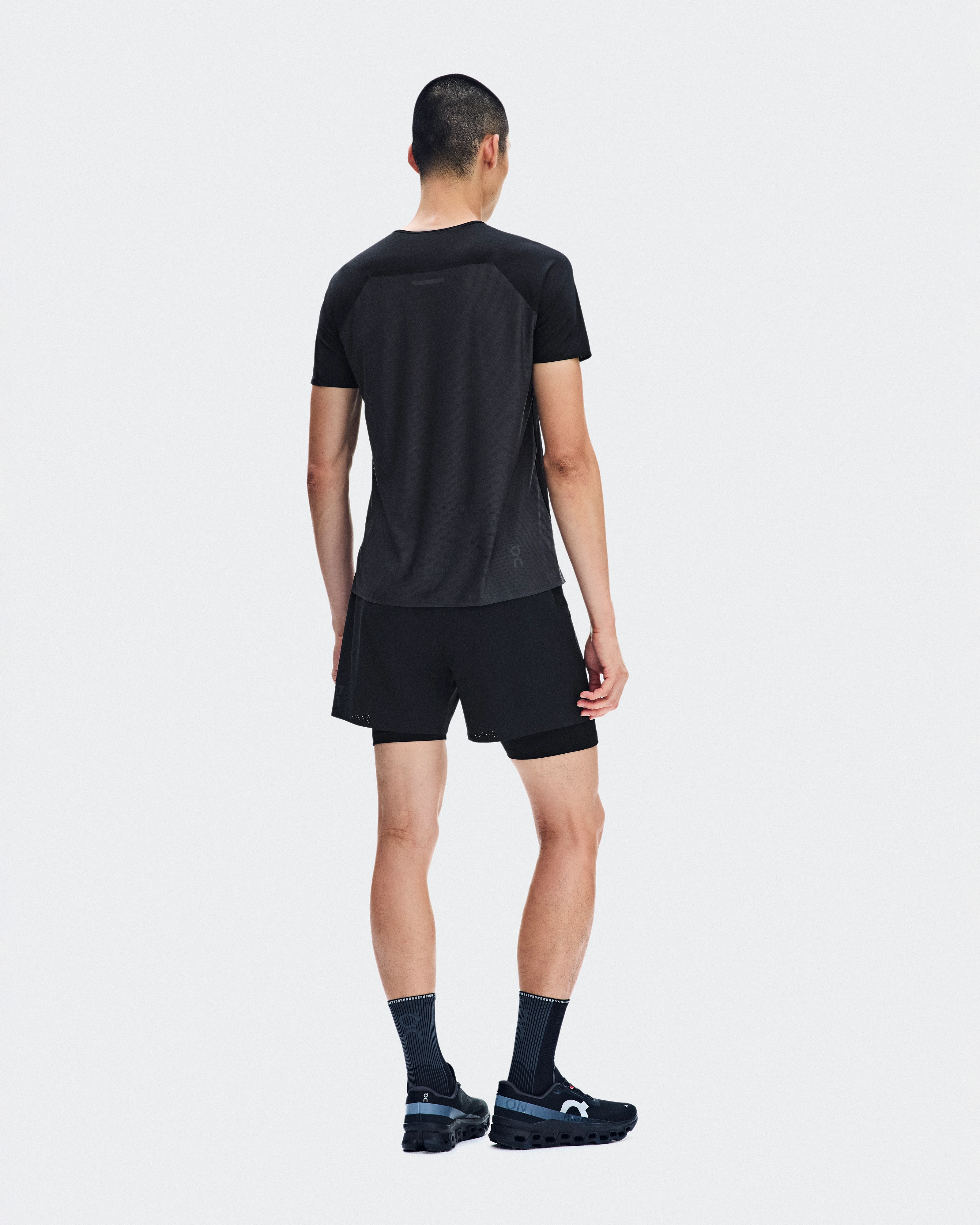 On Performance-T Black & Eclipse Men Tops and t-shirts