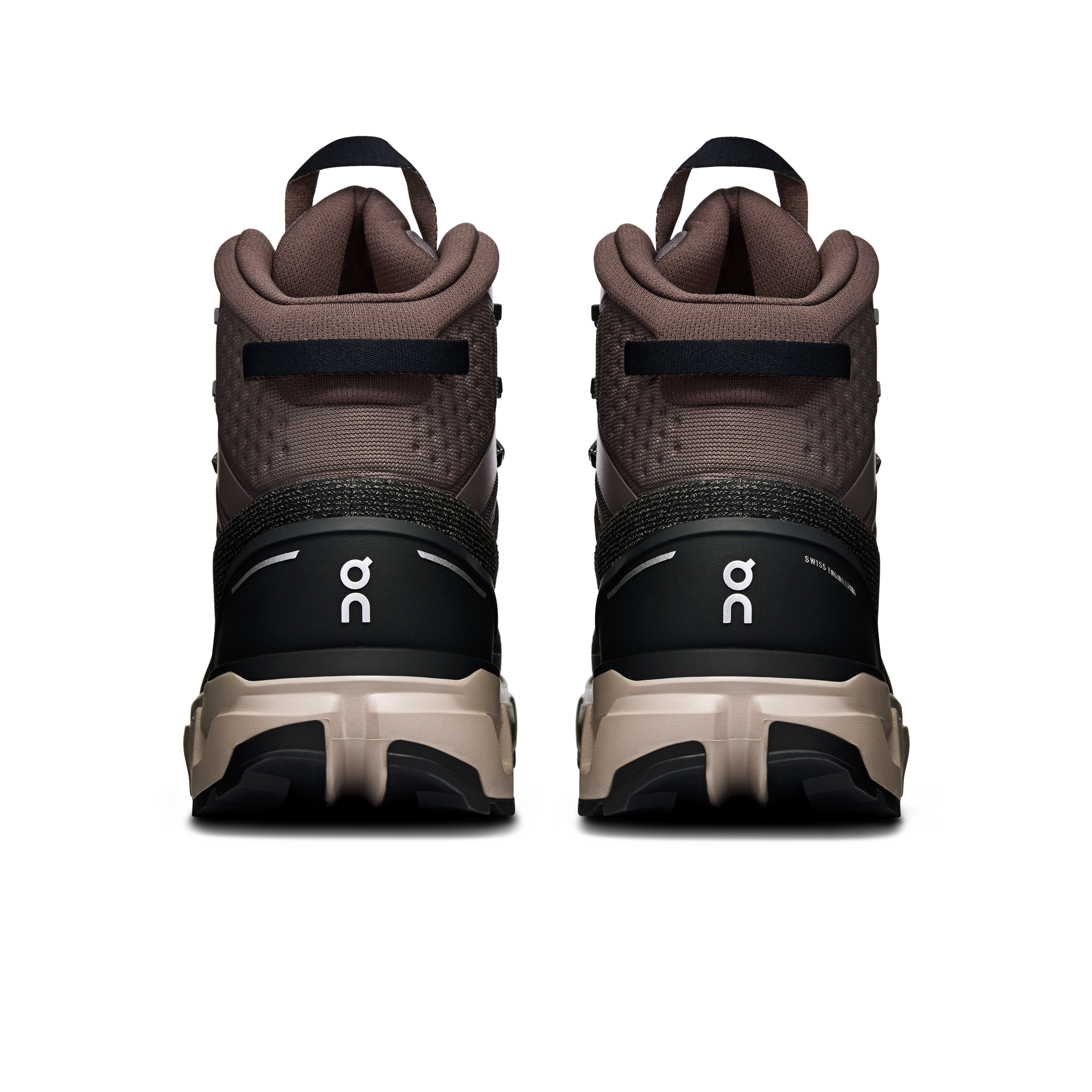 On Cloudrock Trek Waterproof Ash & Fog Men Hiking Shoes