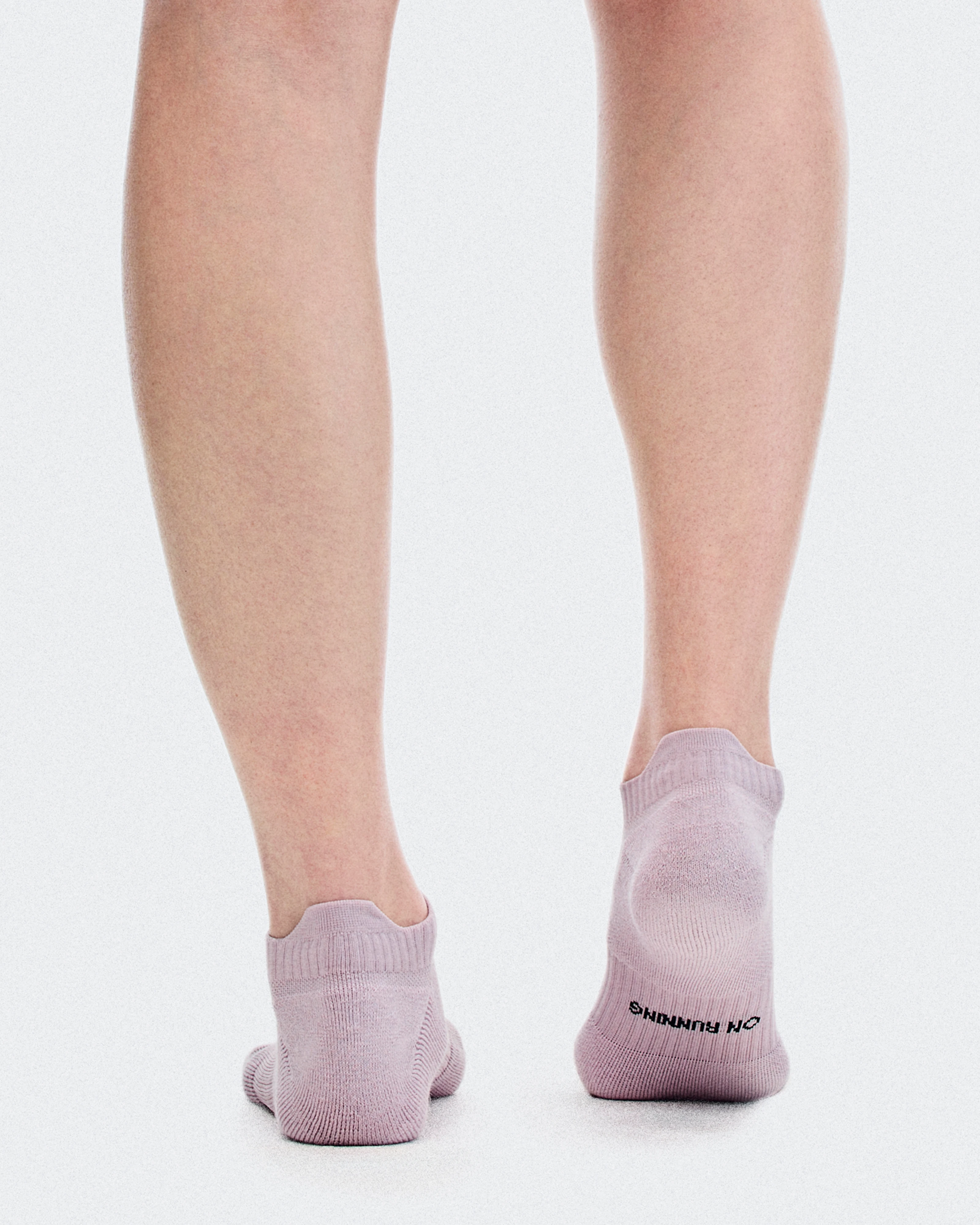 On Core Run Sock Low 2P Foxglove & Mallow Unisex Socks
