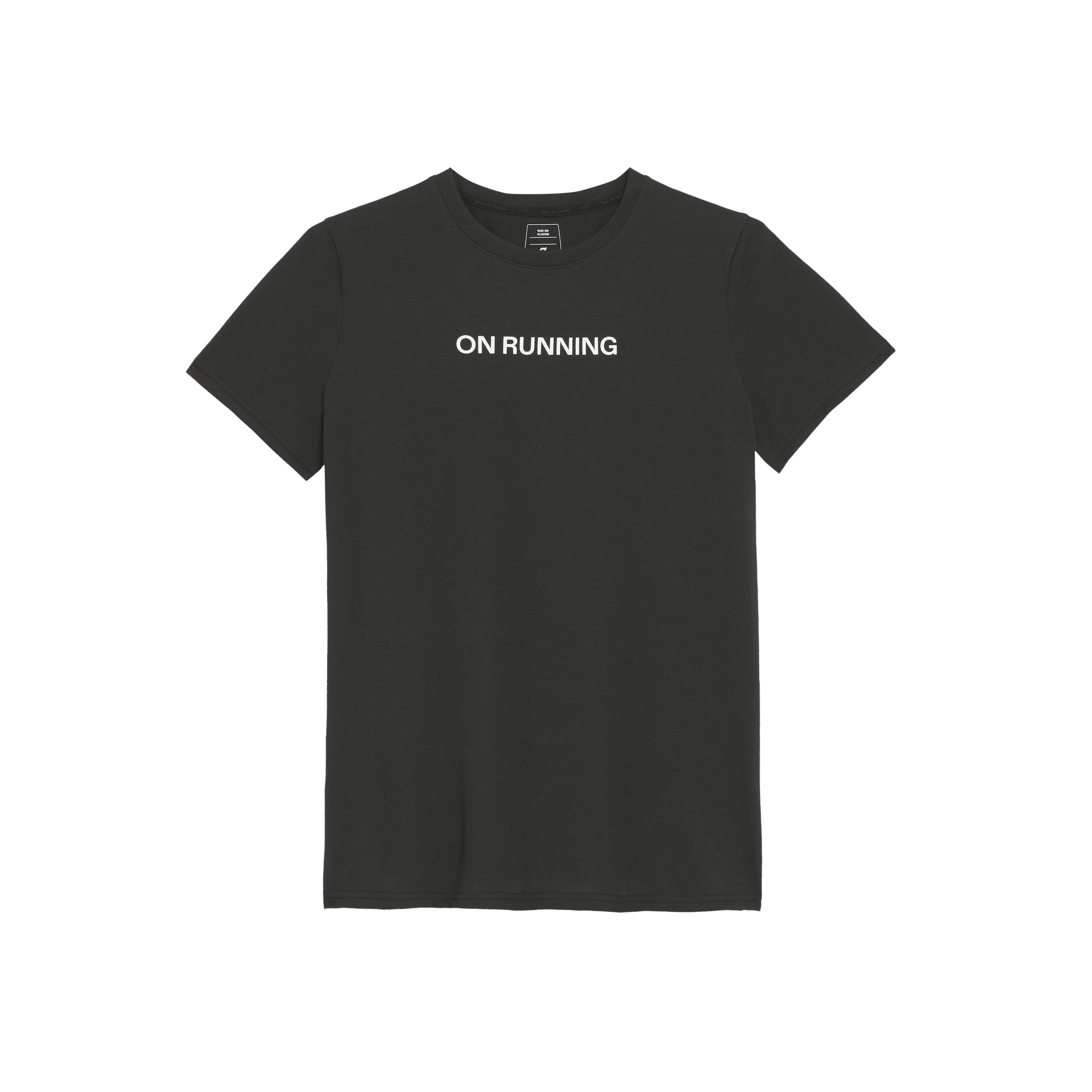 On Run-T Short-Sleeve Shirt in Black
