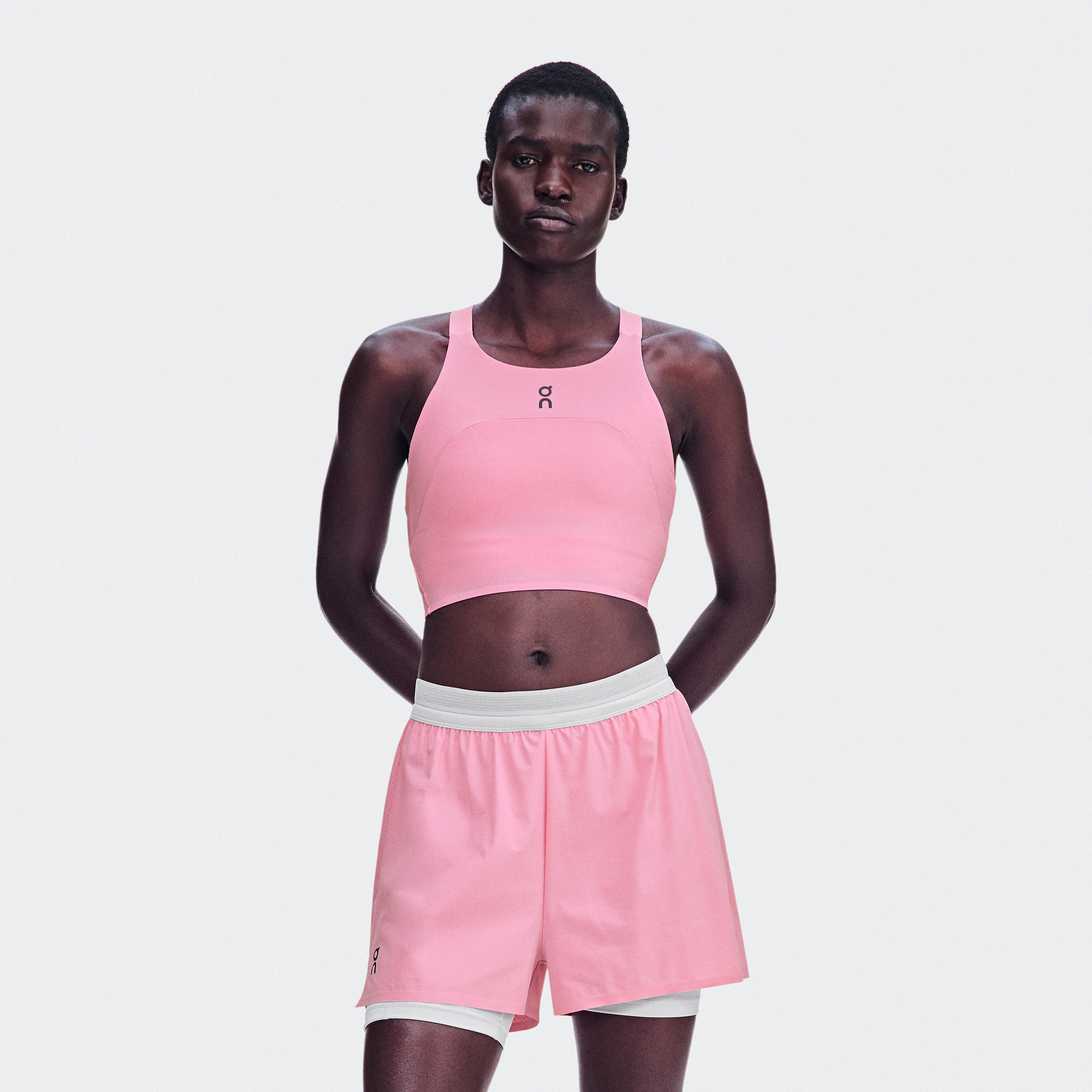 On Performance Crop Magnolia Women – Running, training Tops and t-shirts