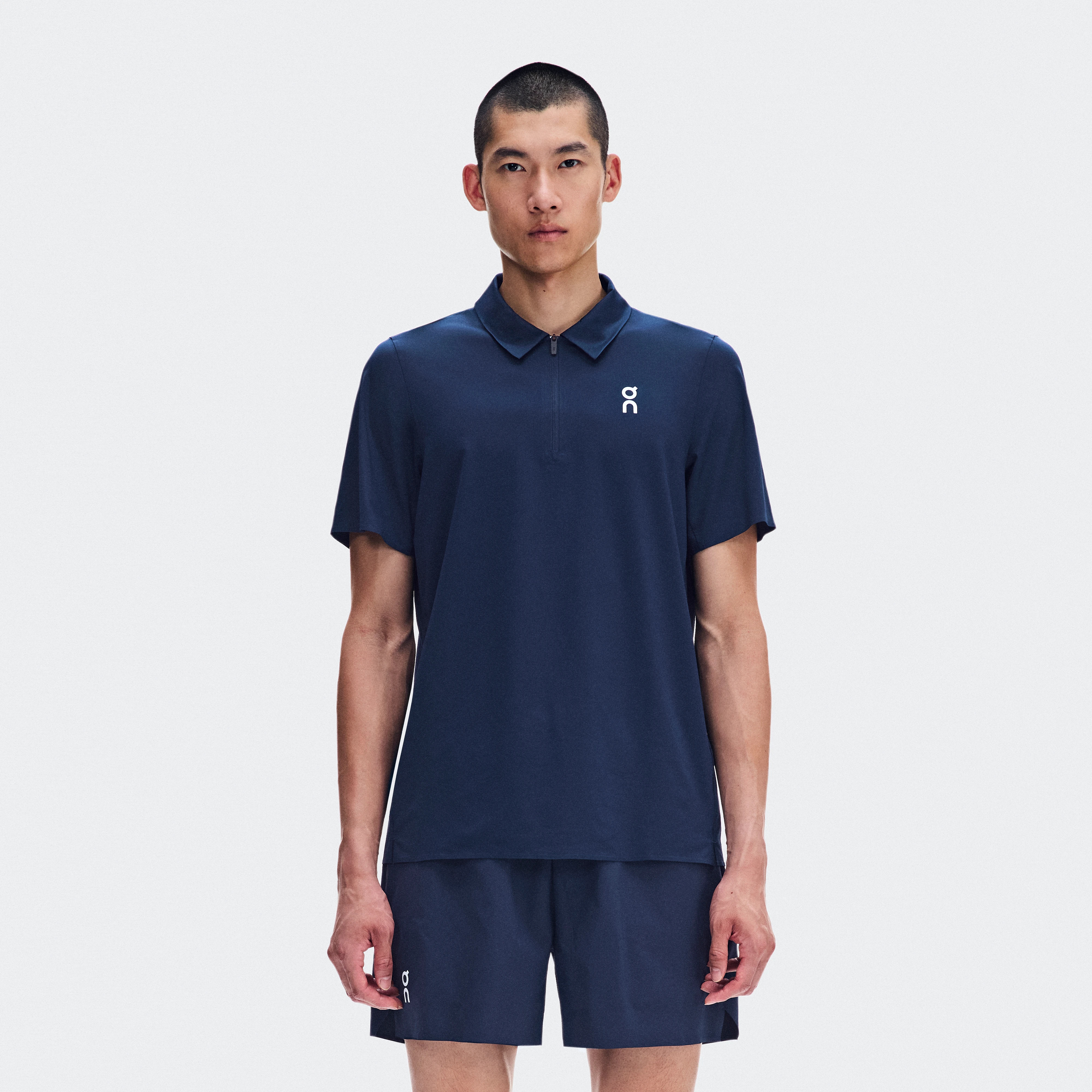 On Court Polo Inkwell Men – Tennis Tops and t-shirts