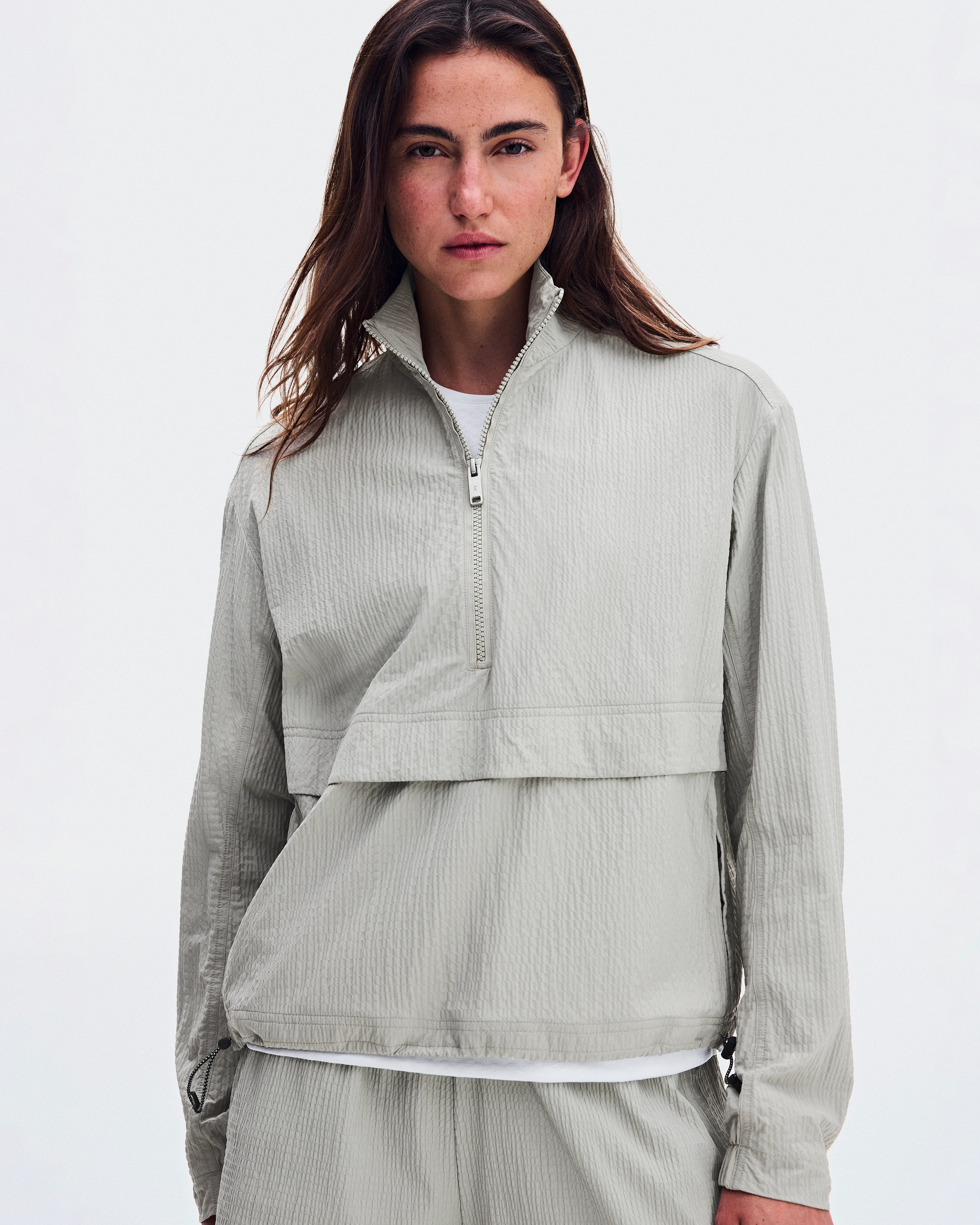 On Courtside 1/2 Zip Eaze Brume Women Hoodies and sweatshirts