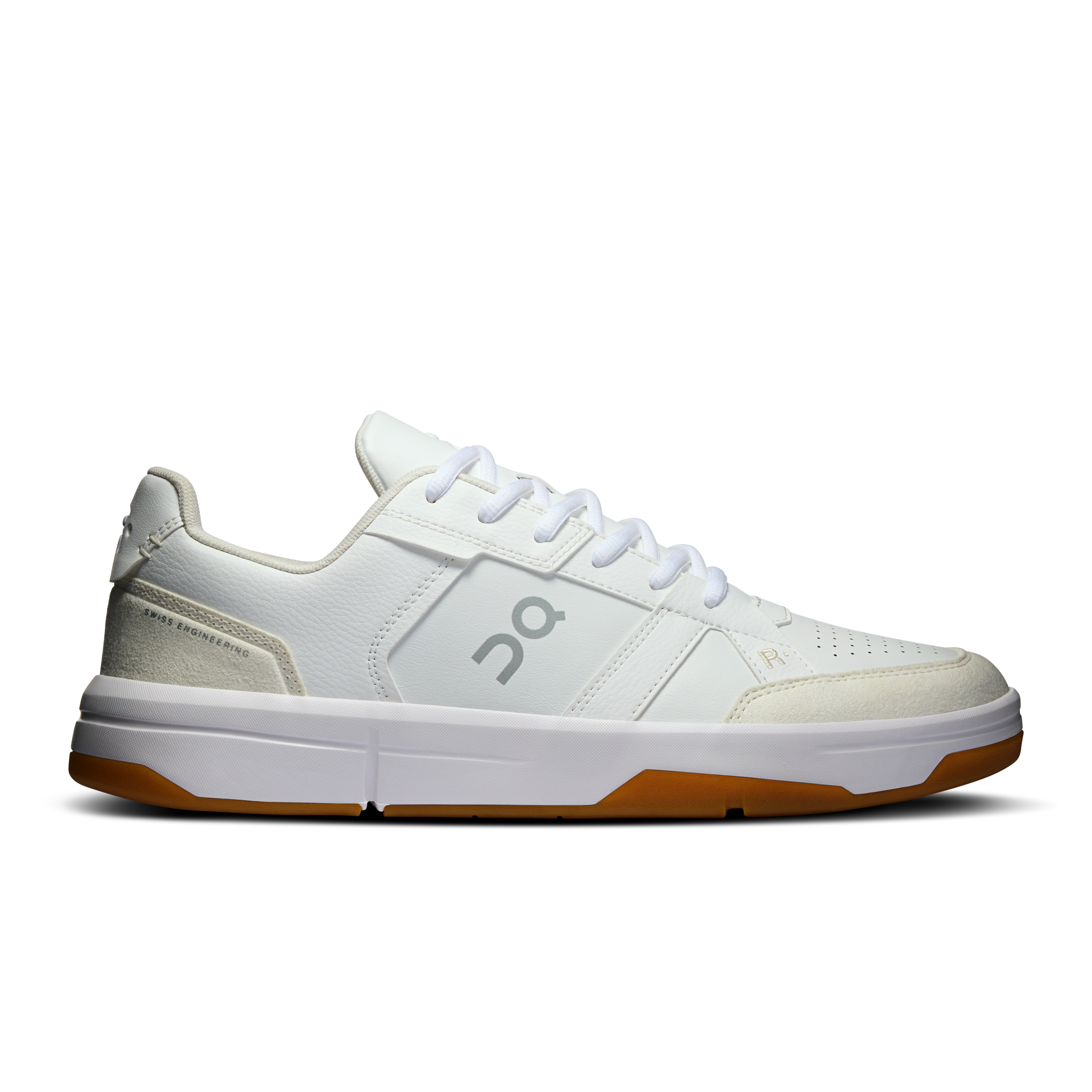 THE ROGER Clubhouse Tennis Shoe in White/Ivory