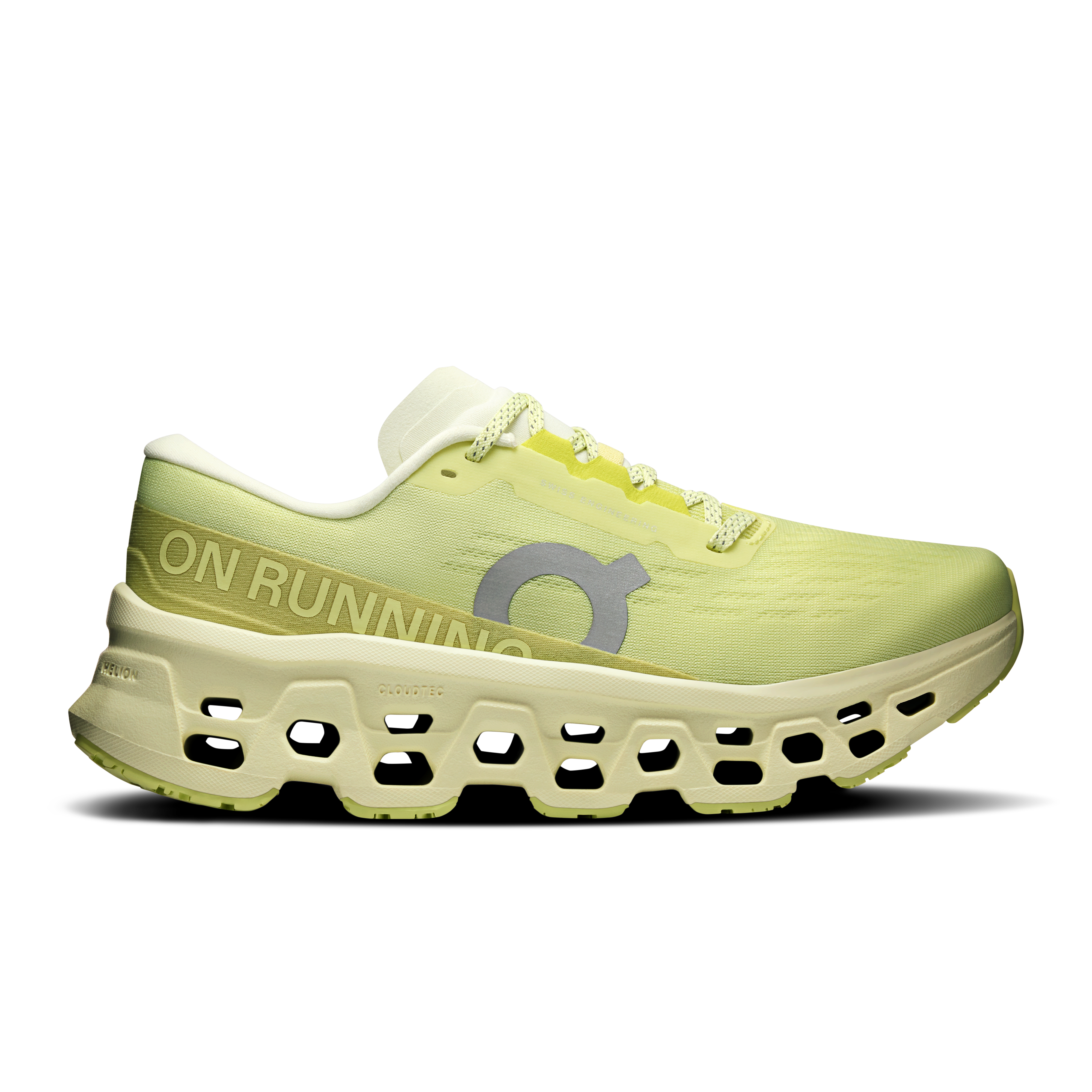 Cloudmonster 3 Road Running Shoe in Limelight/Seedling