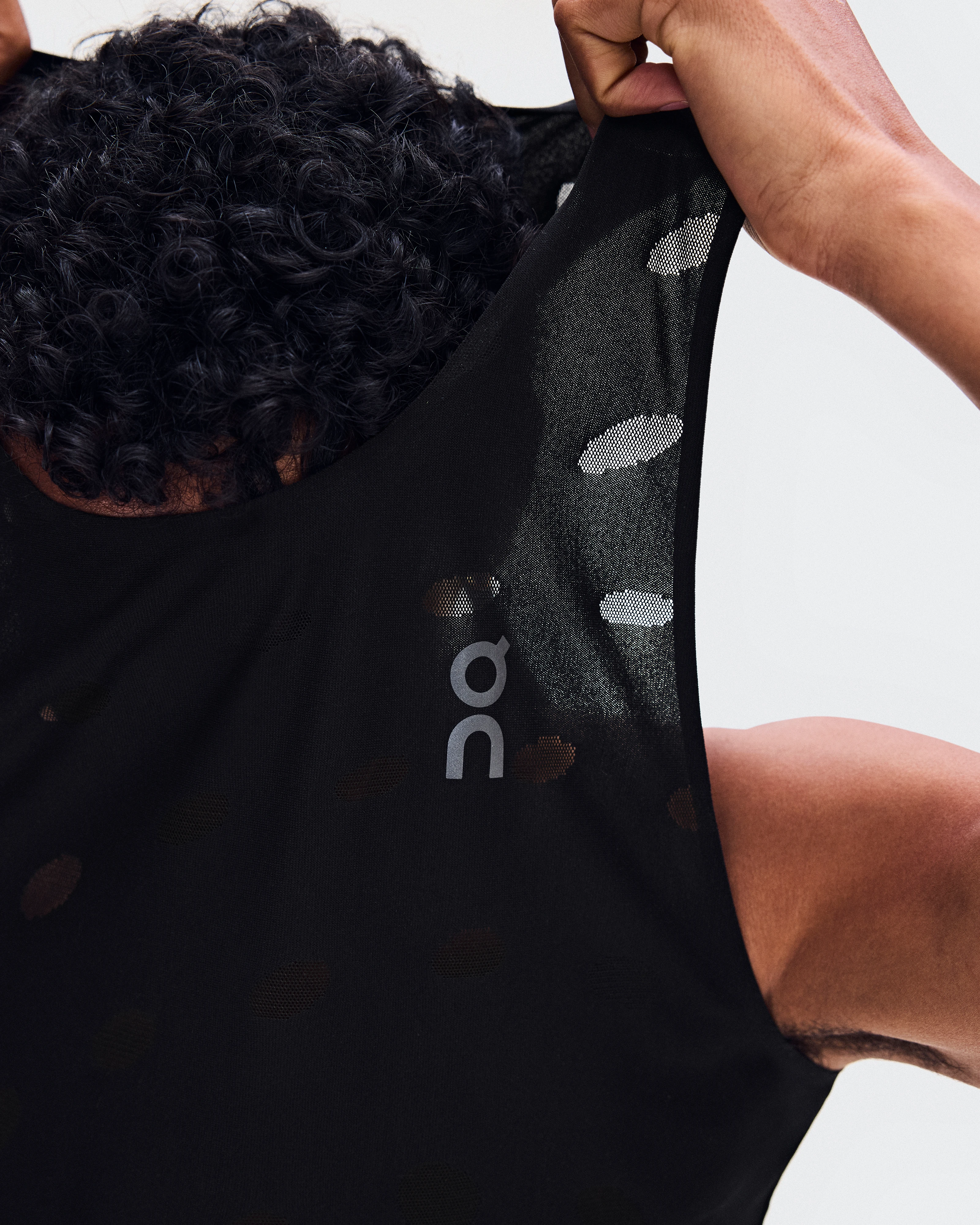 On Zero Tank Breathe Black Men Tops and t-shirts