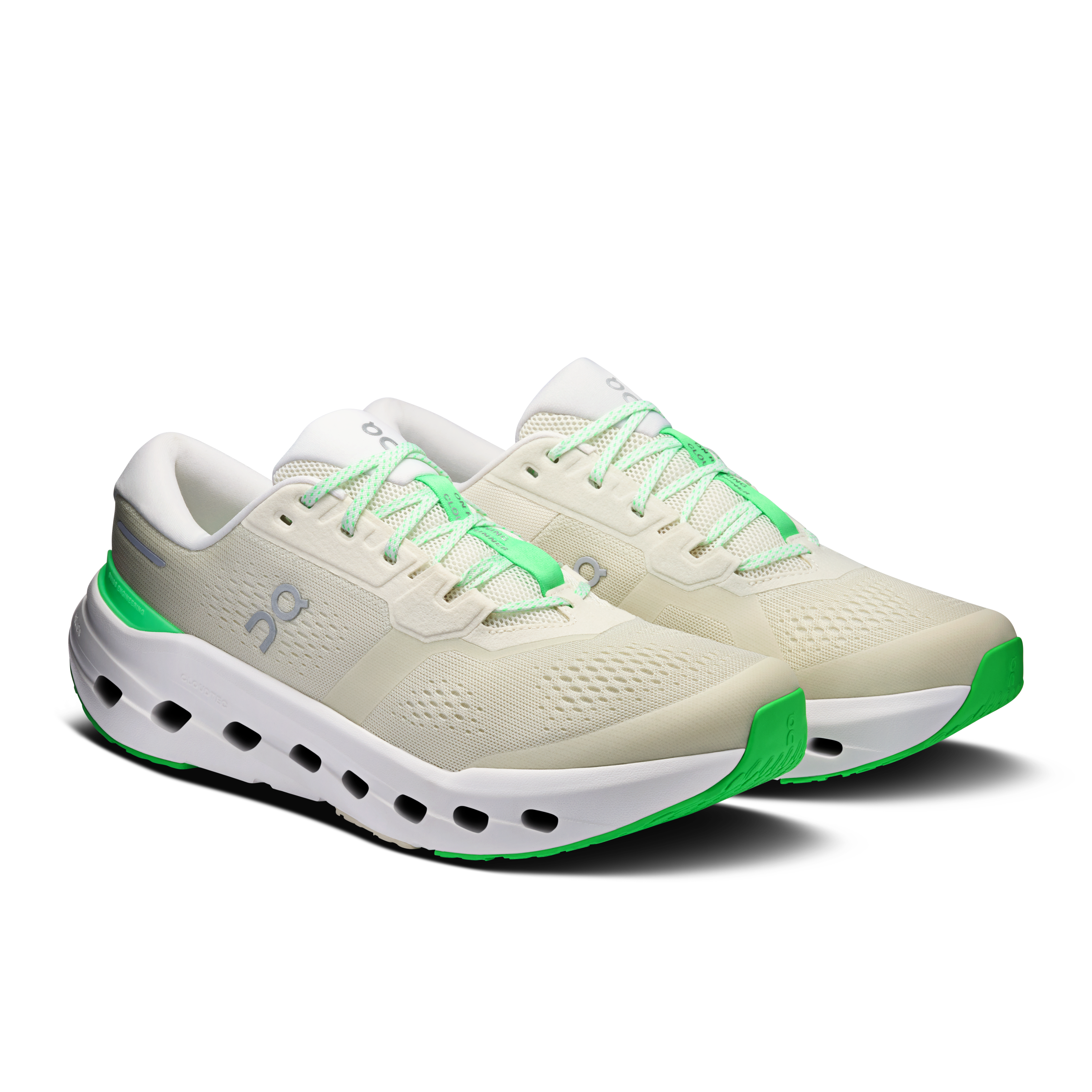 On Cloudrunner 3 Ghost & Verdite Men Road running Shoes