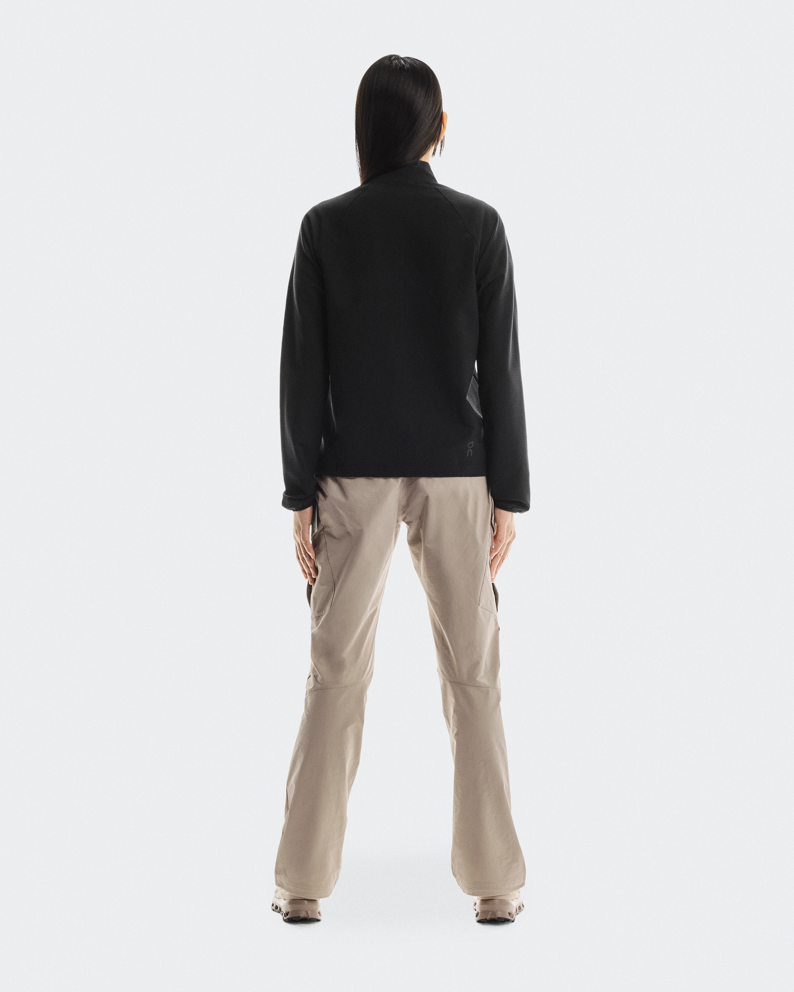 On Trek Quarterzip Black Women Hoodies and sweatshirts