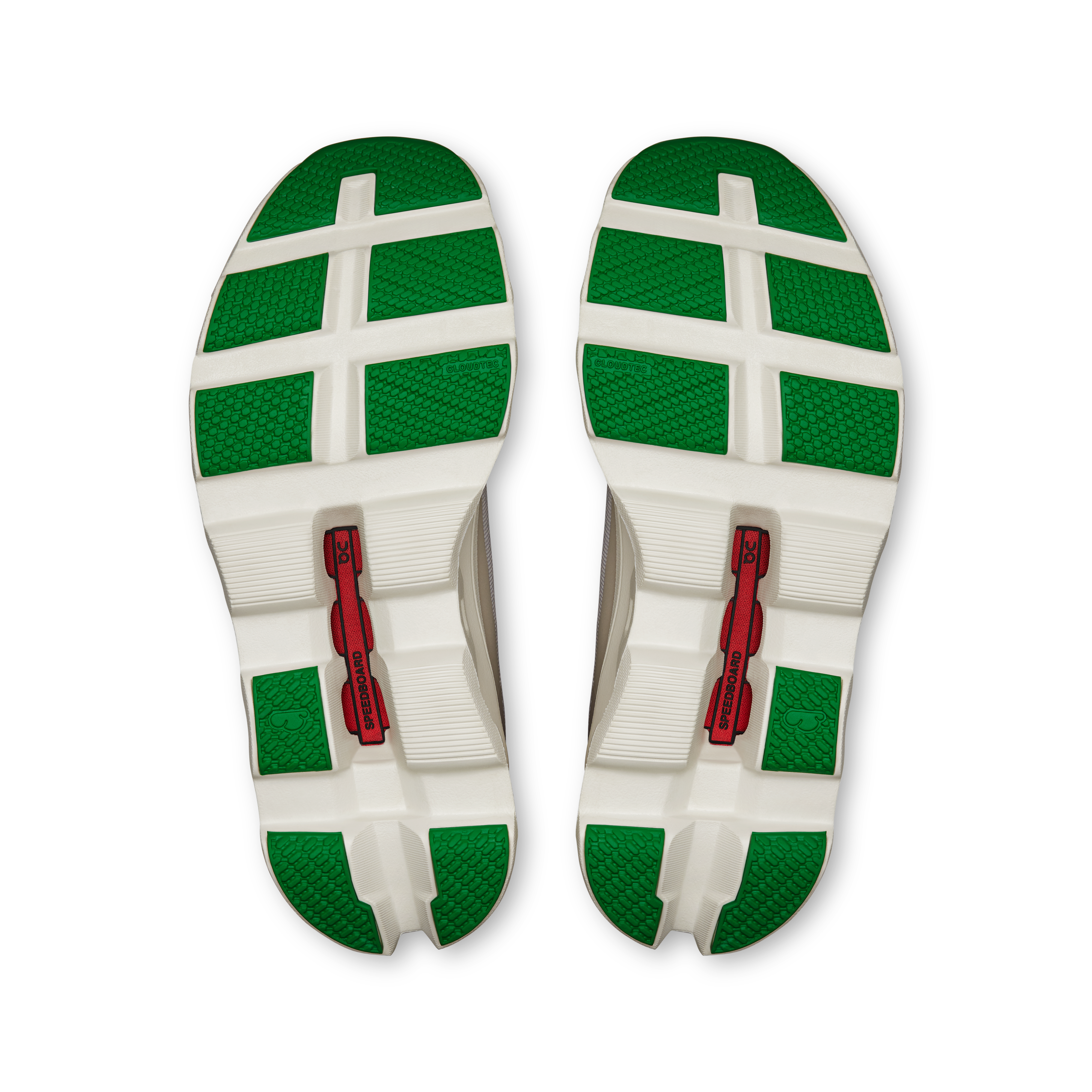 On Cloudmonster Silver & Ivory Women Road running Shoes