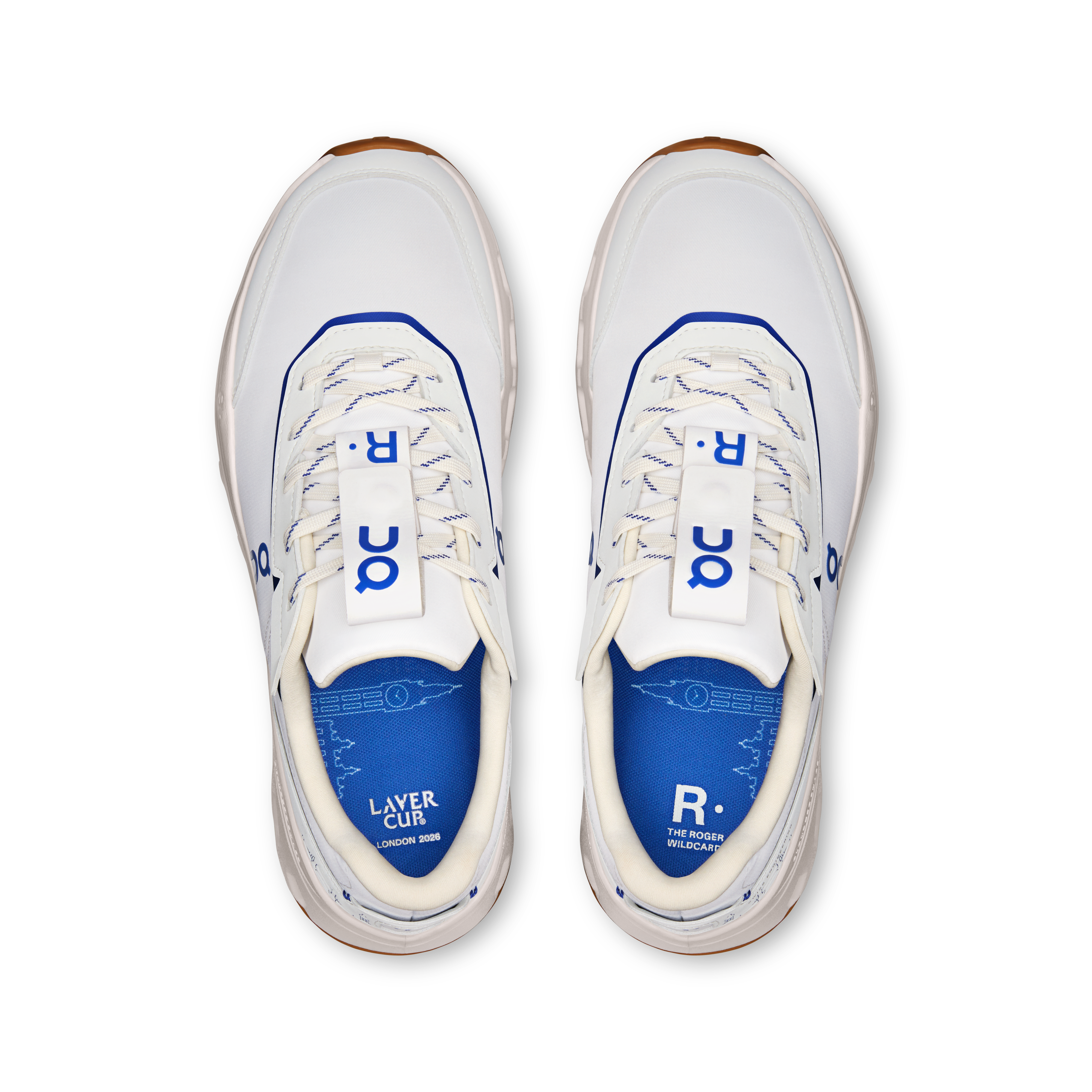 On THE ROGER Wildcard LC White & Indigo Men Active life Shoes