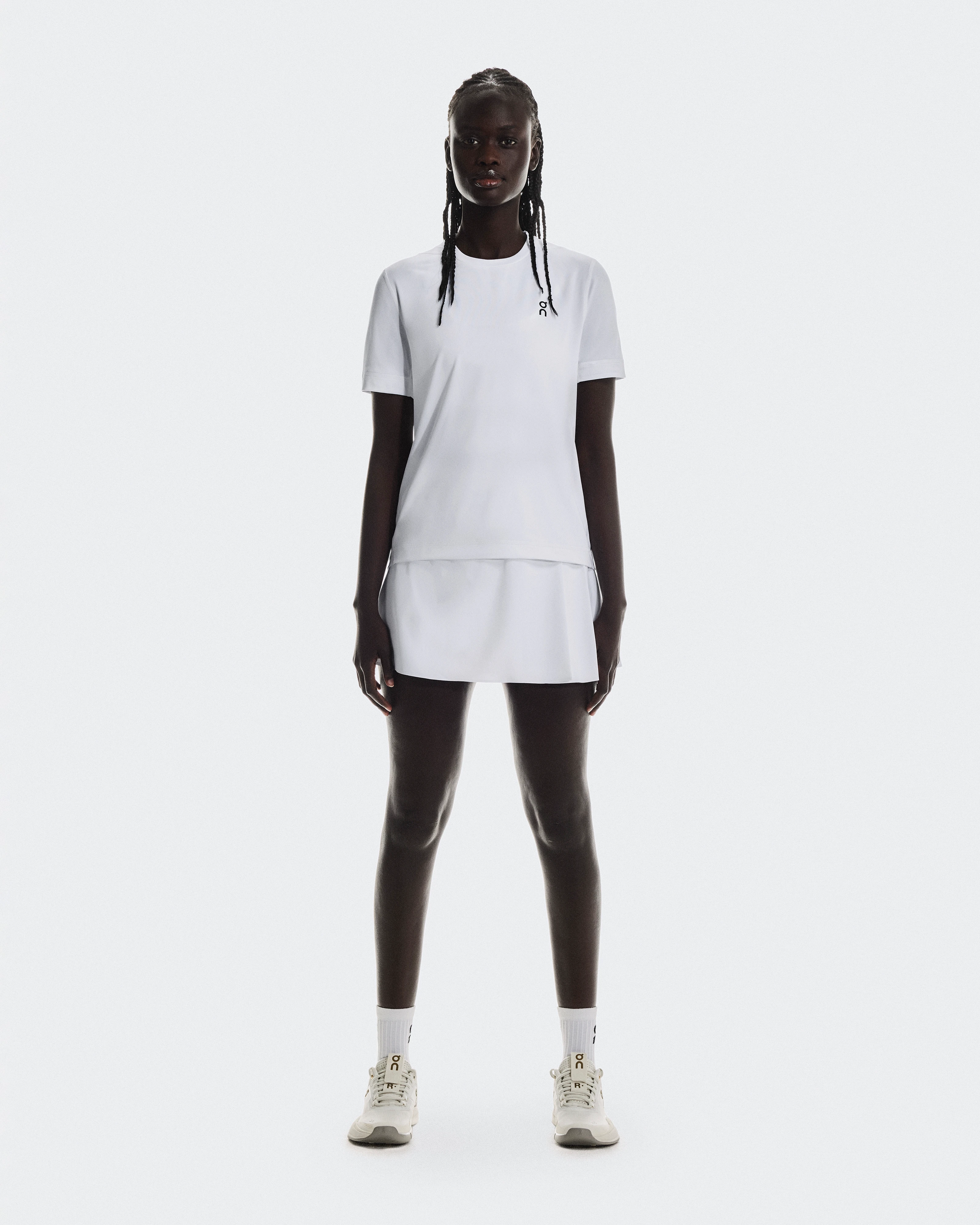 On Courtside-T White Women Tops and t-shirts
