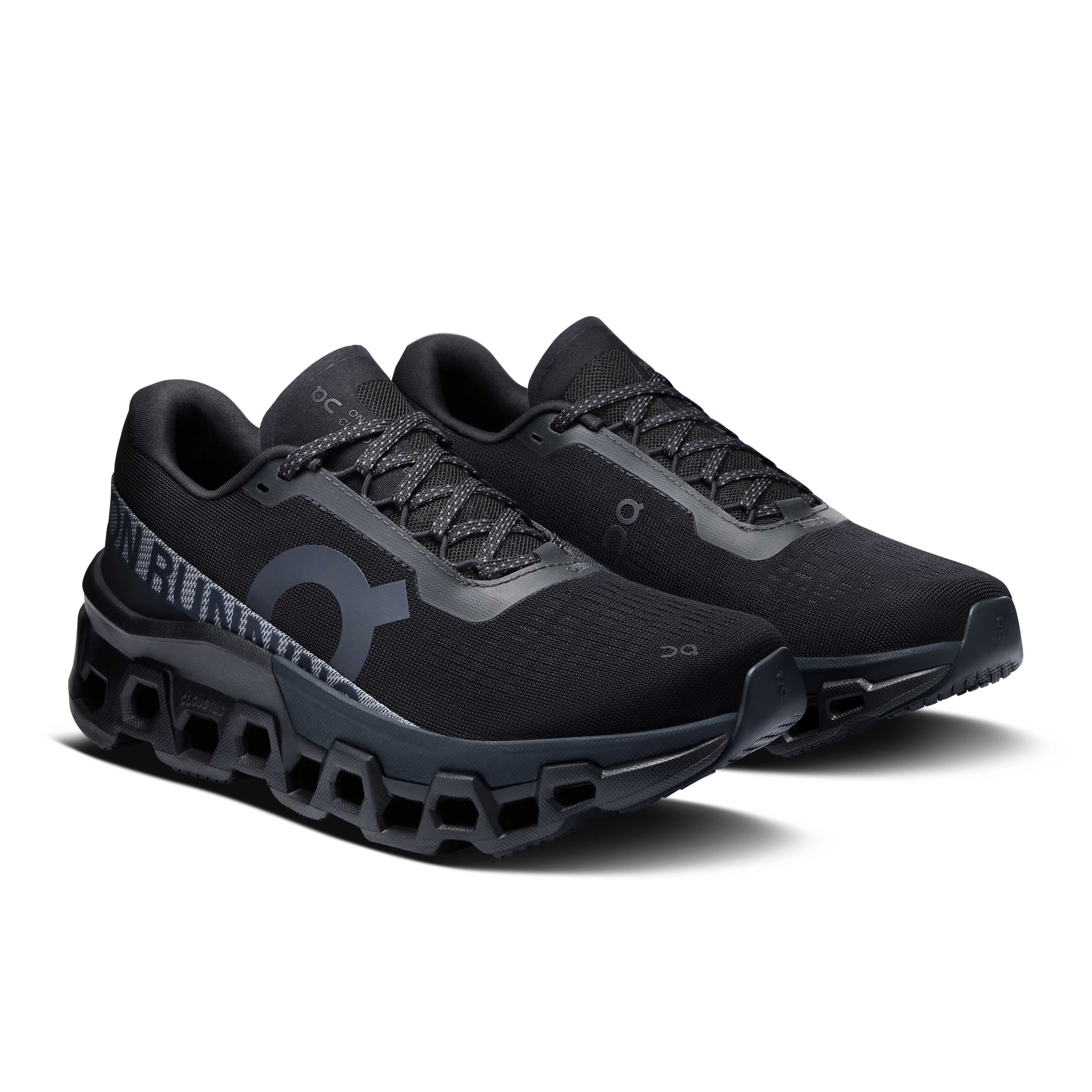 On Cloudmonster 2 Black & Eclipse Women Road running Shoes