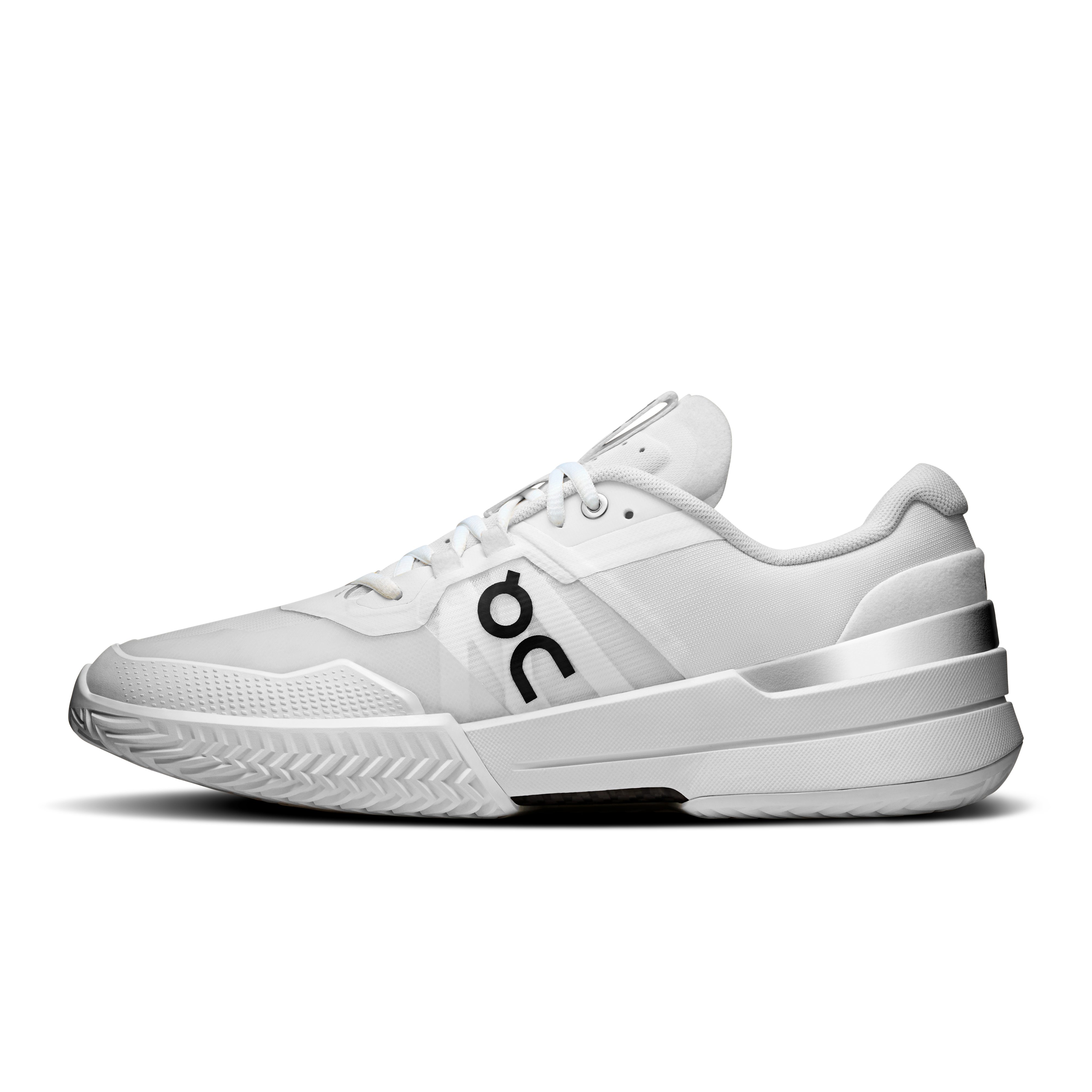 On THE ROGER Pro 2 All White Men Tennis Shoes