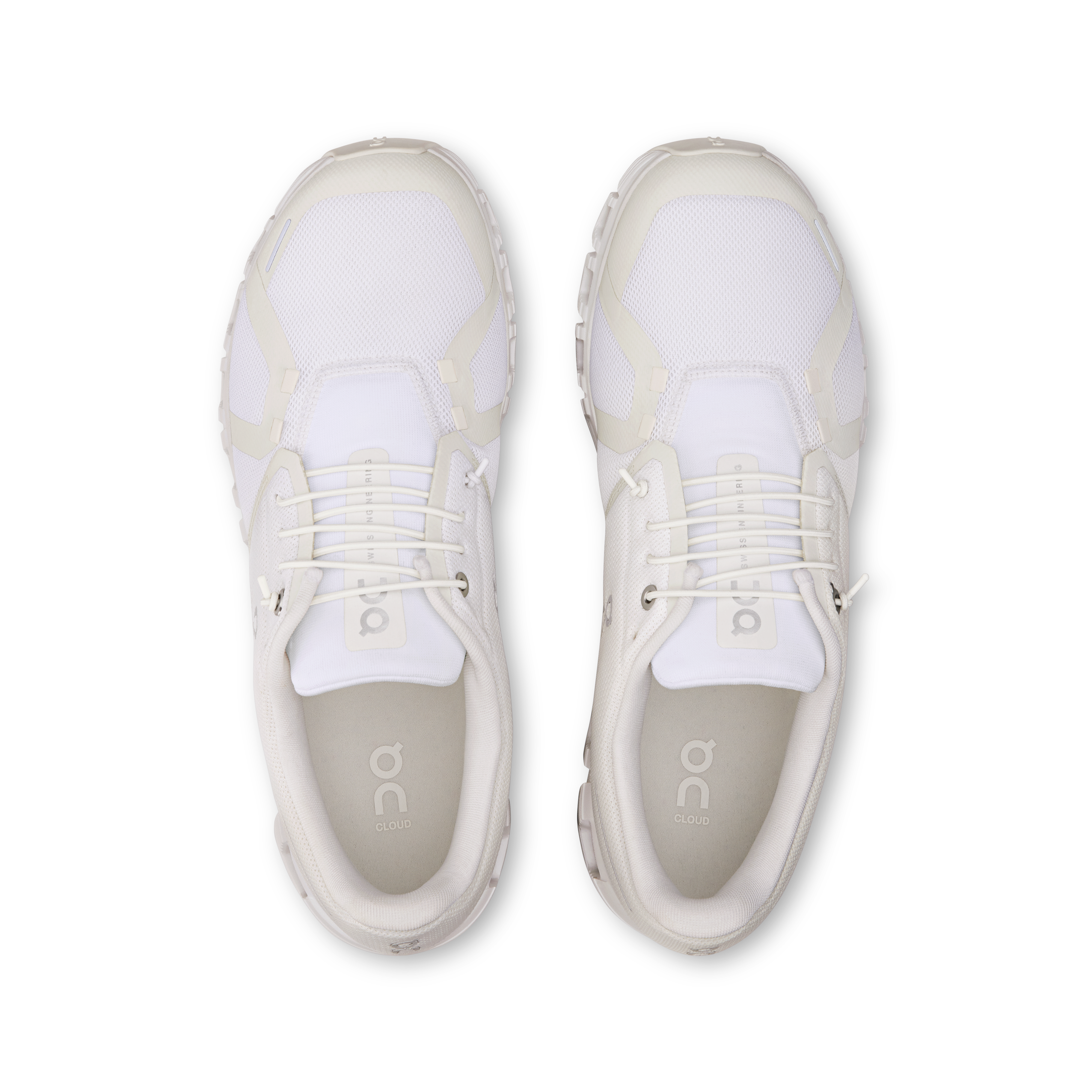On Cloud 6 White & White Men Active life Shoes