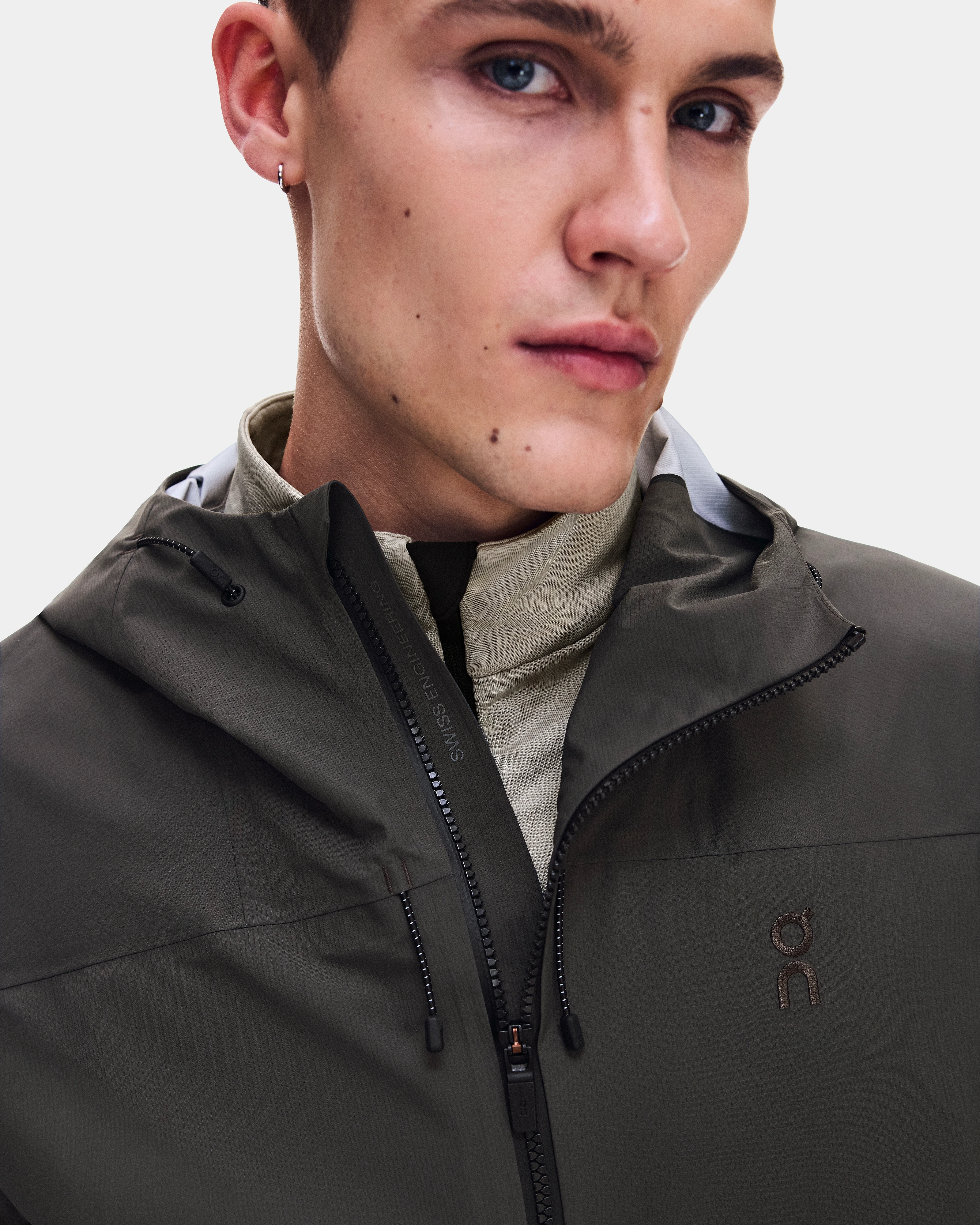 On Ascent Jacket Espresso Men Jackets