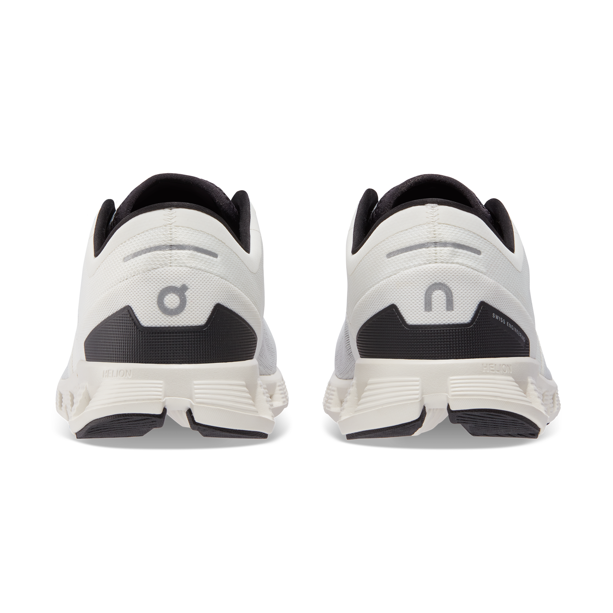 On Cloud X 3 Ivory & Black Men Road running Shoes