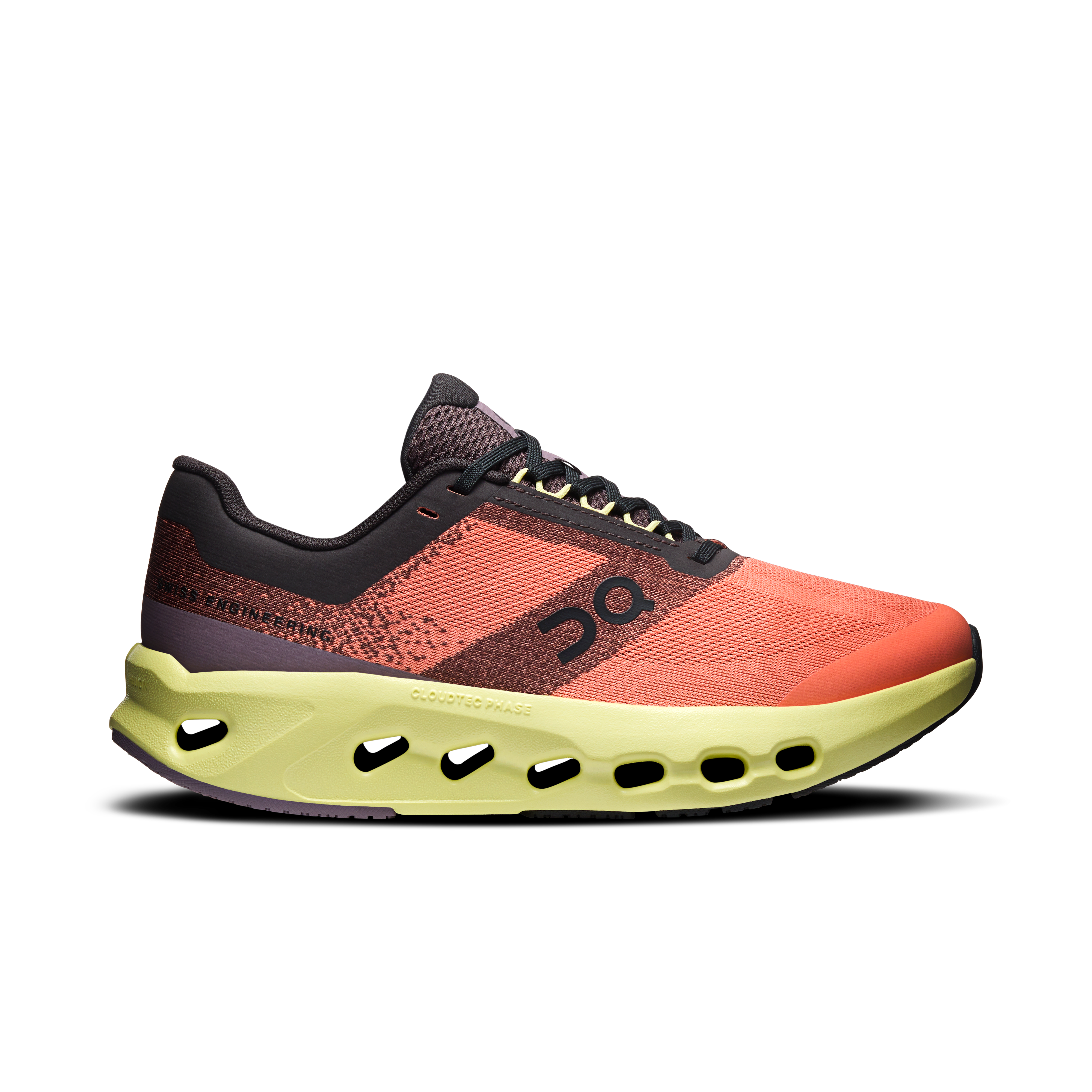 Cloudsurfer Youth Road Running Shoe in Pebble/Reef
