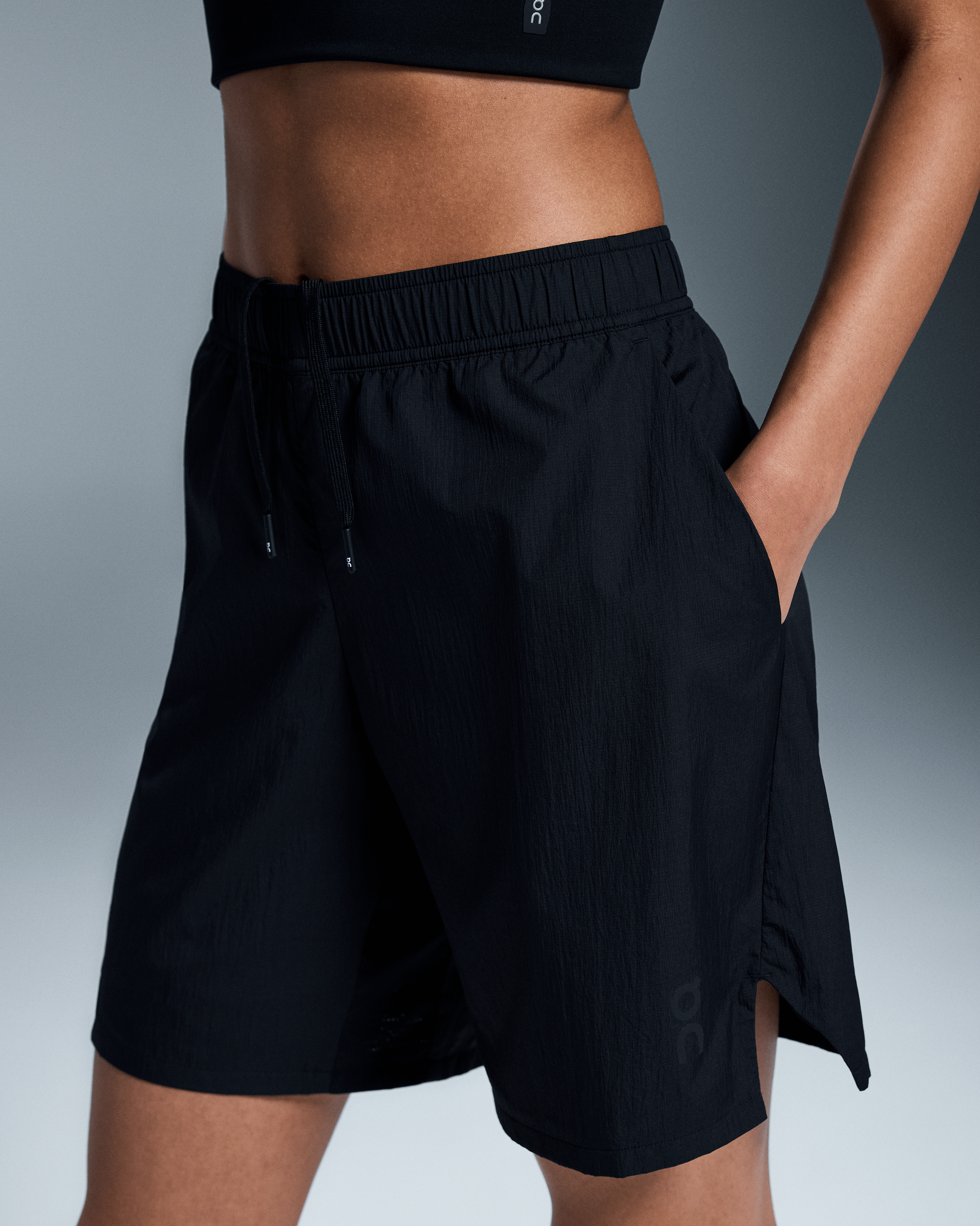 On Shorts Beams Black Unisex Shorts