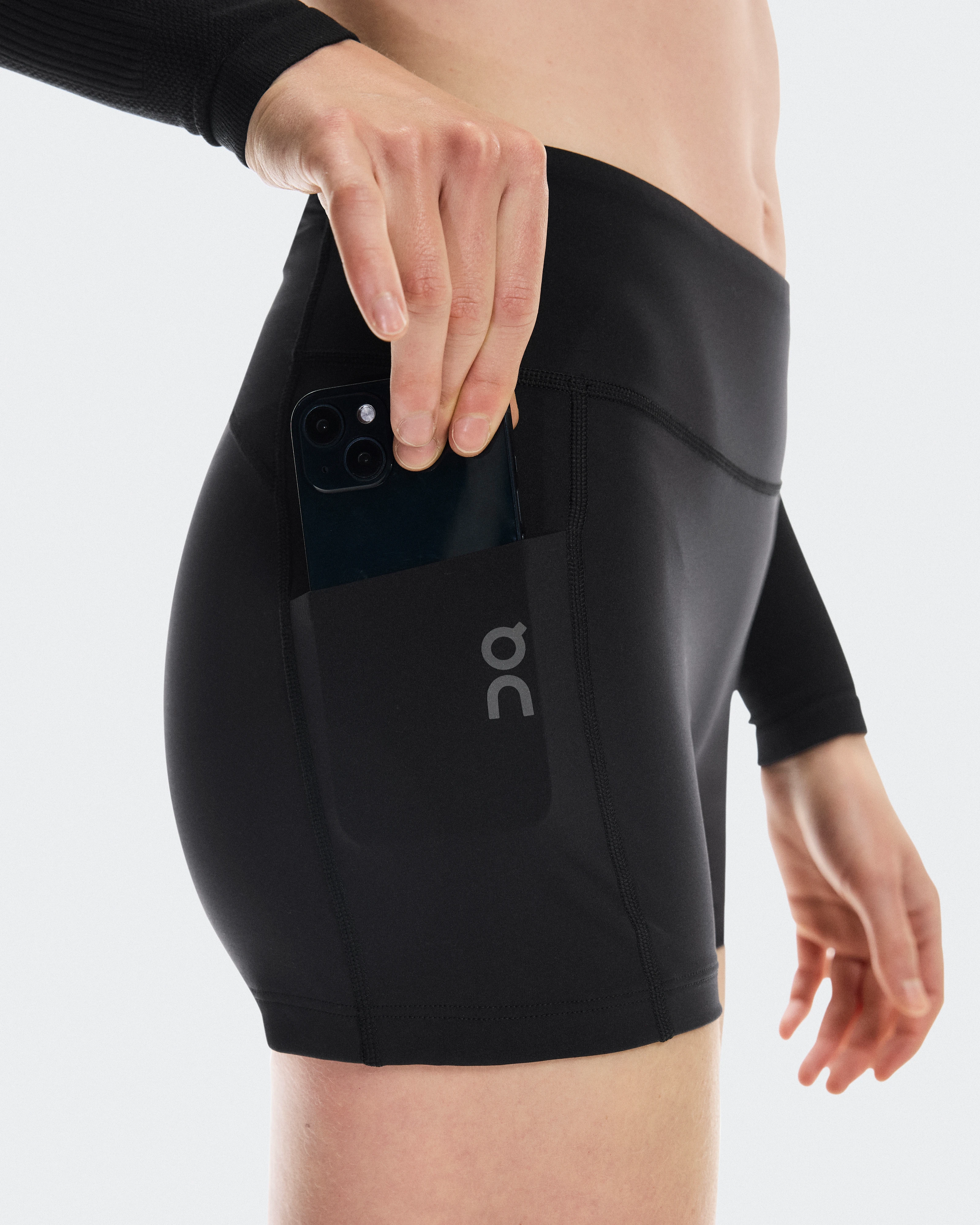 On 3" Performance Tights Black Women Tights