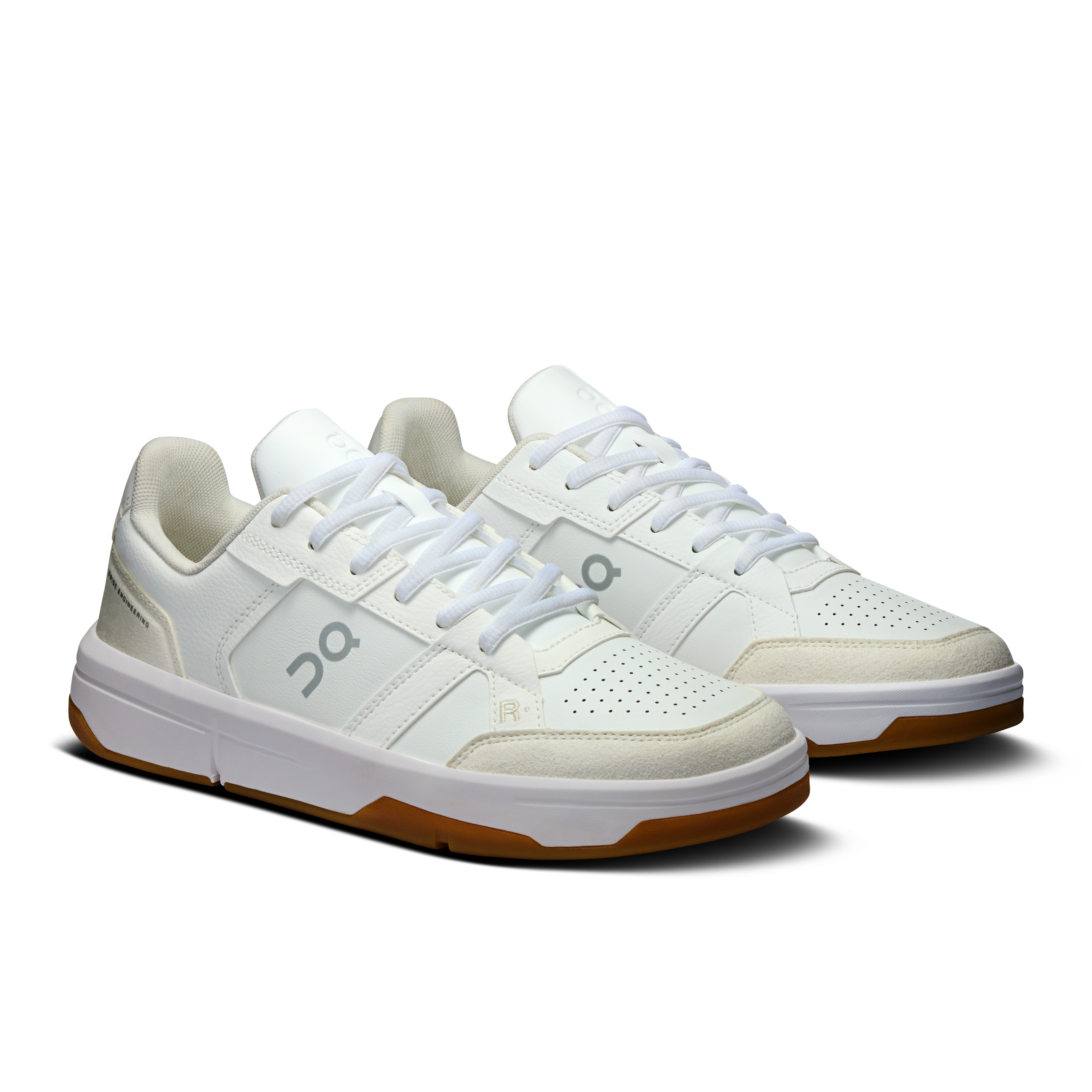 On THE ROGER Clubhouse White & Ivory Women Tennis Shoes
