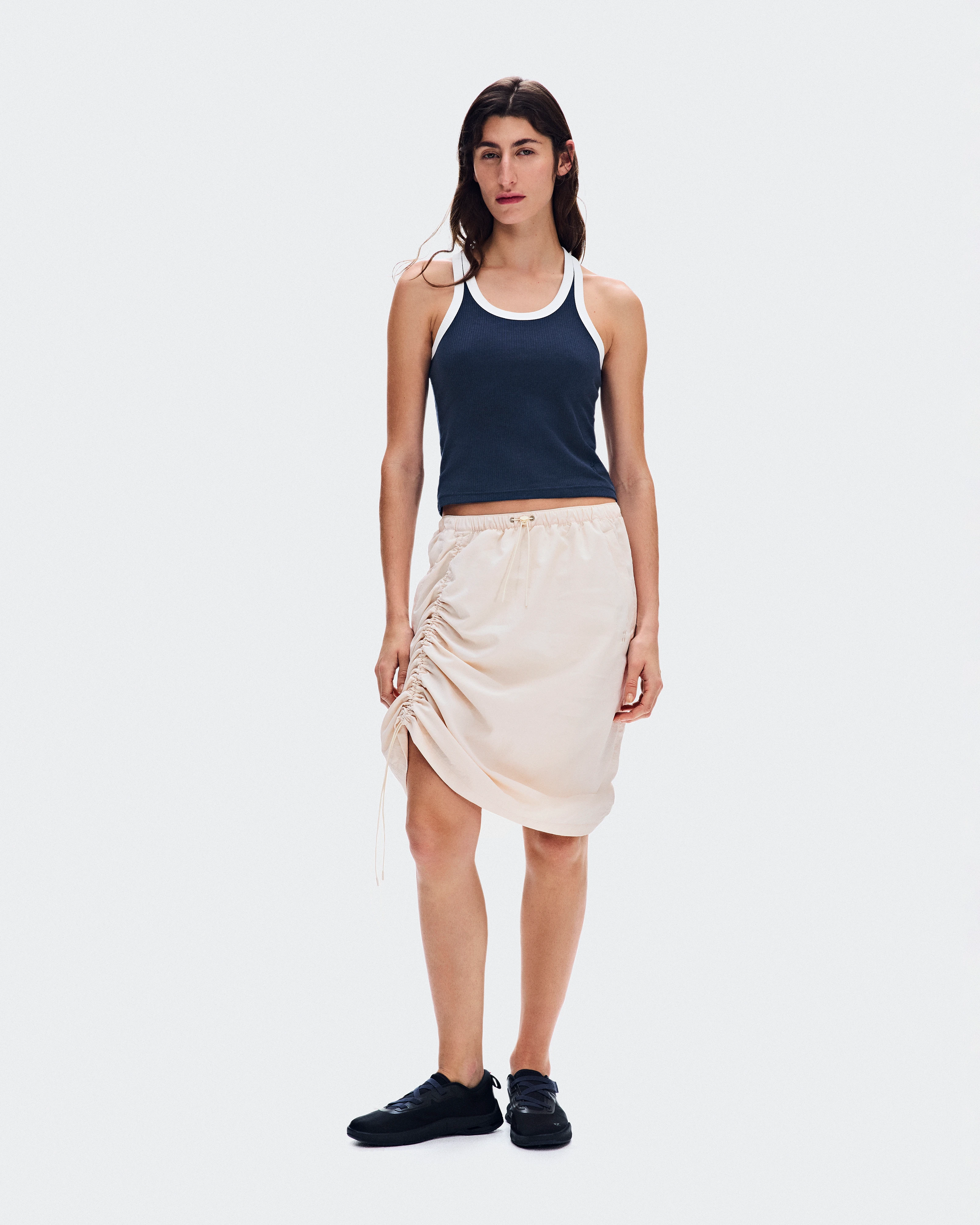 On All-Day Ribbed Tank Midnight Women Tops and t-shirts
